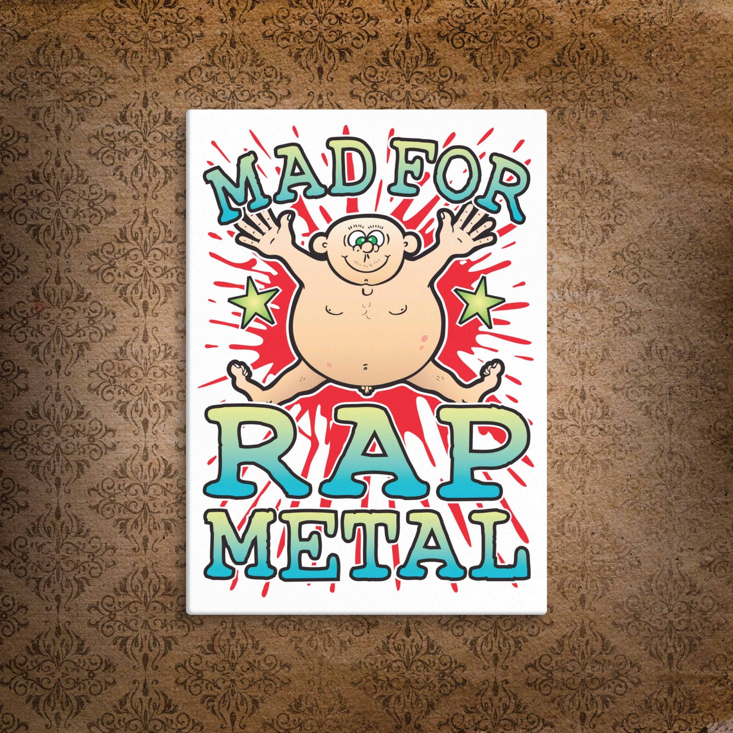 Rap Metal Canvas Print 51x71cm