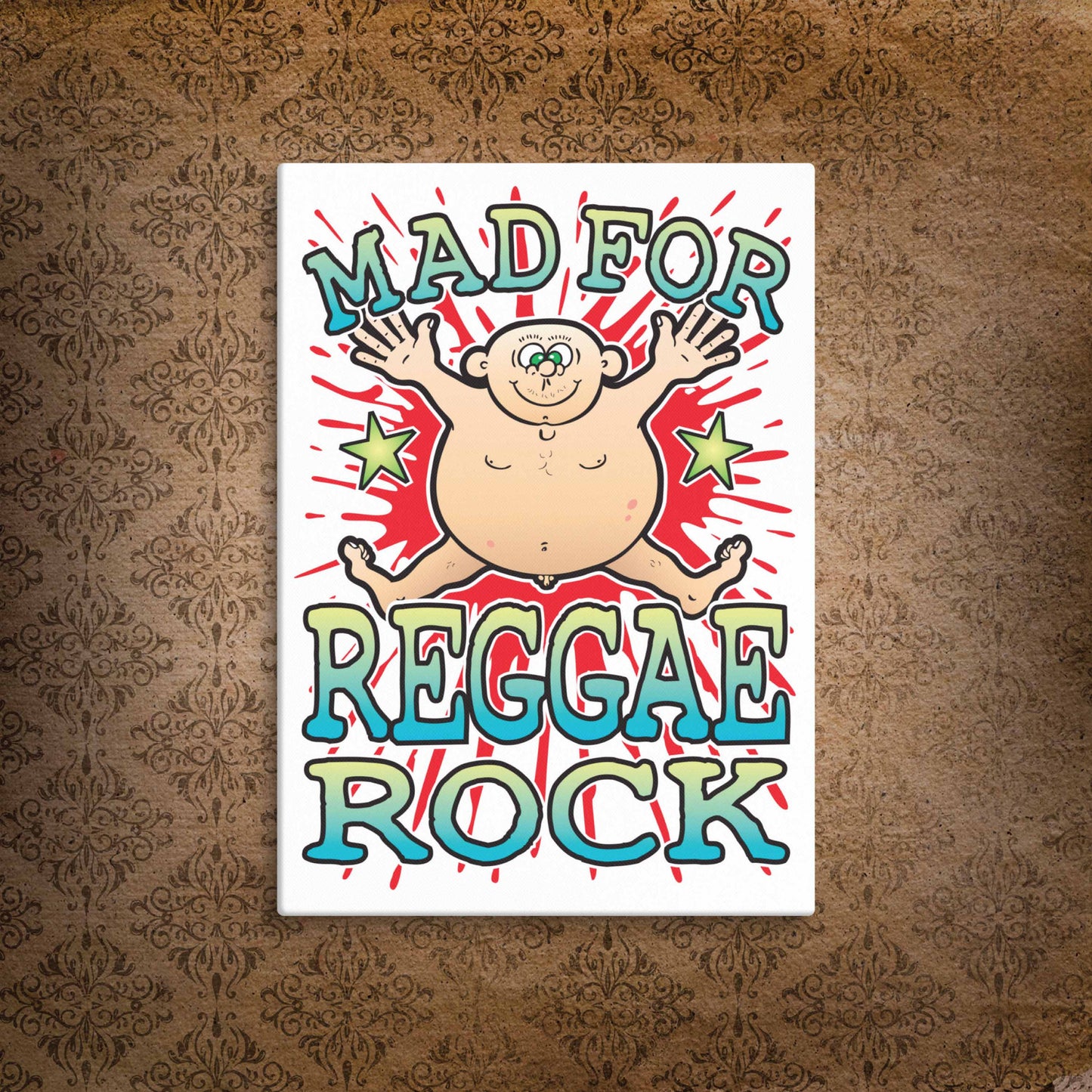 Reggae Rock Canvas Print 51x71cm
