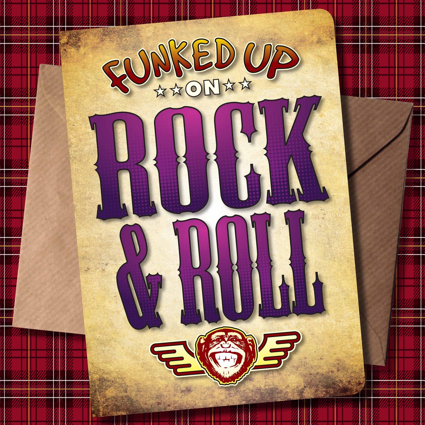 Rock & Roll Art Print / Poster / Birthday Card / Greetings Card