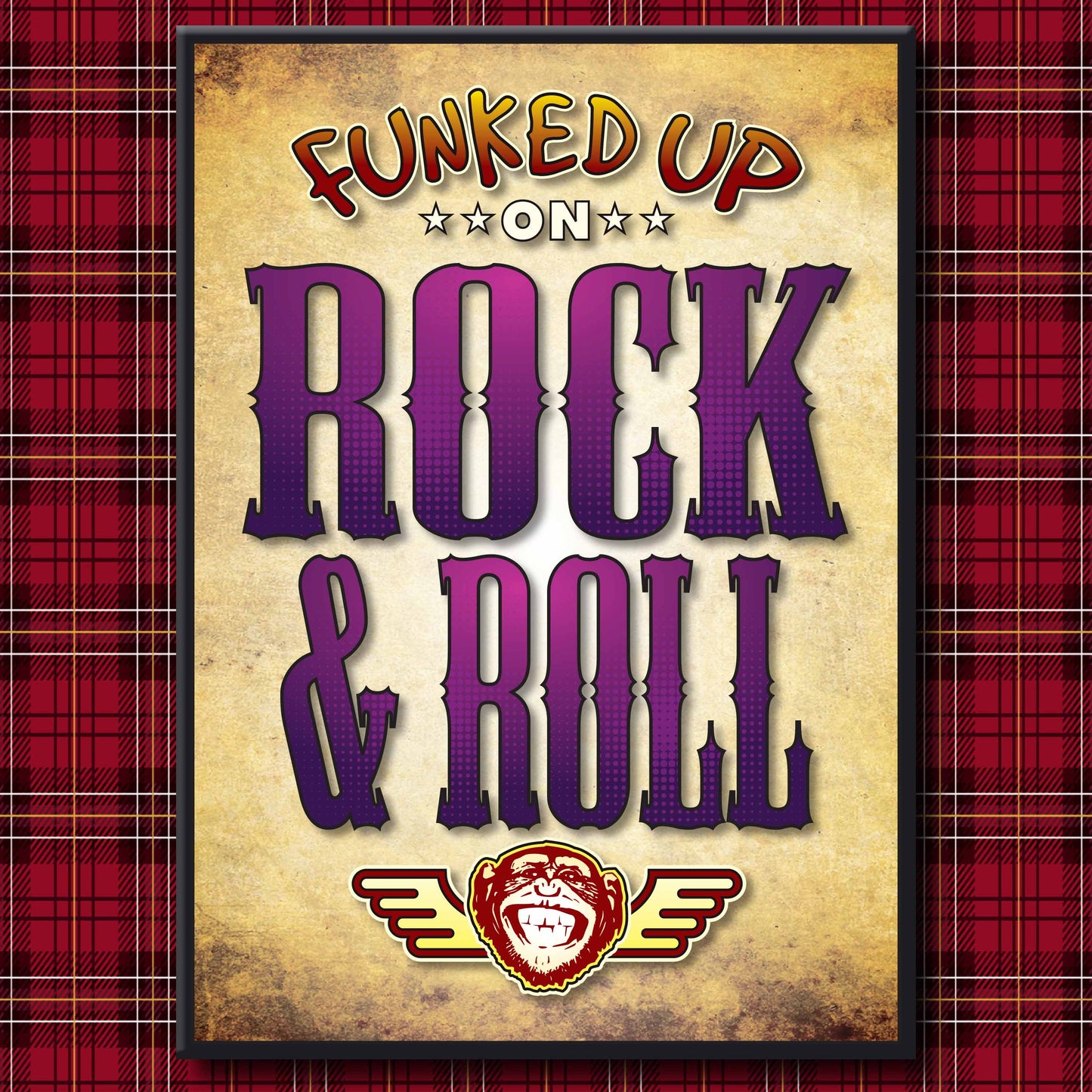 Rock & Roll Art Print / Poster / Birthday Card / Greetings Card