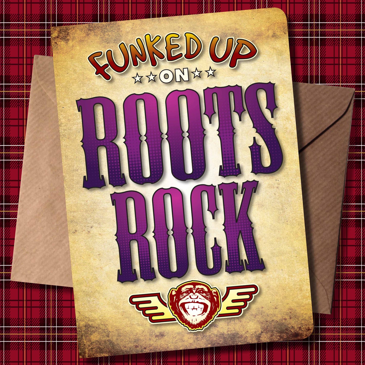 Roots Rock Art Print / Poster / Birthday Card / Greetings Card