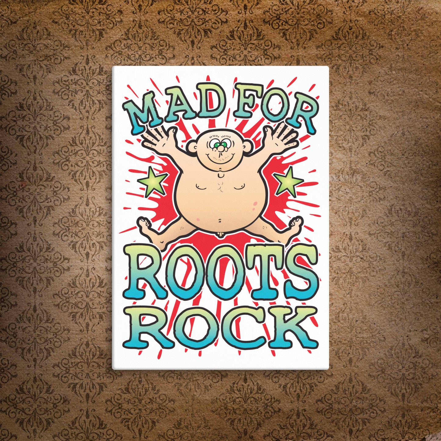 Roots Rock Canvas Print 51x71cm