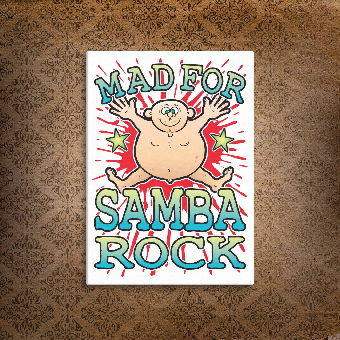 Samba Rock Canvas Print 51x71cm