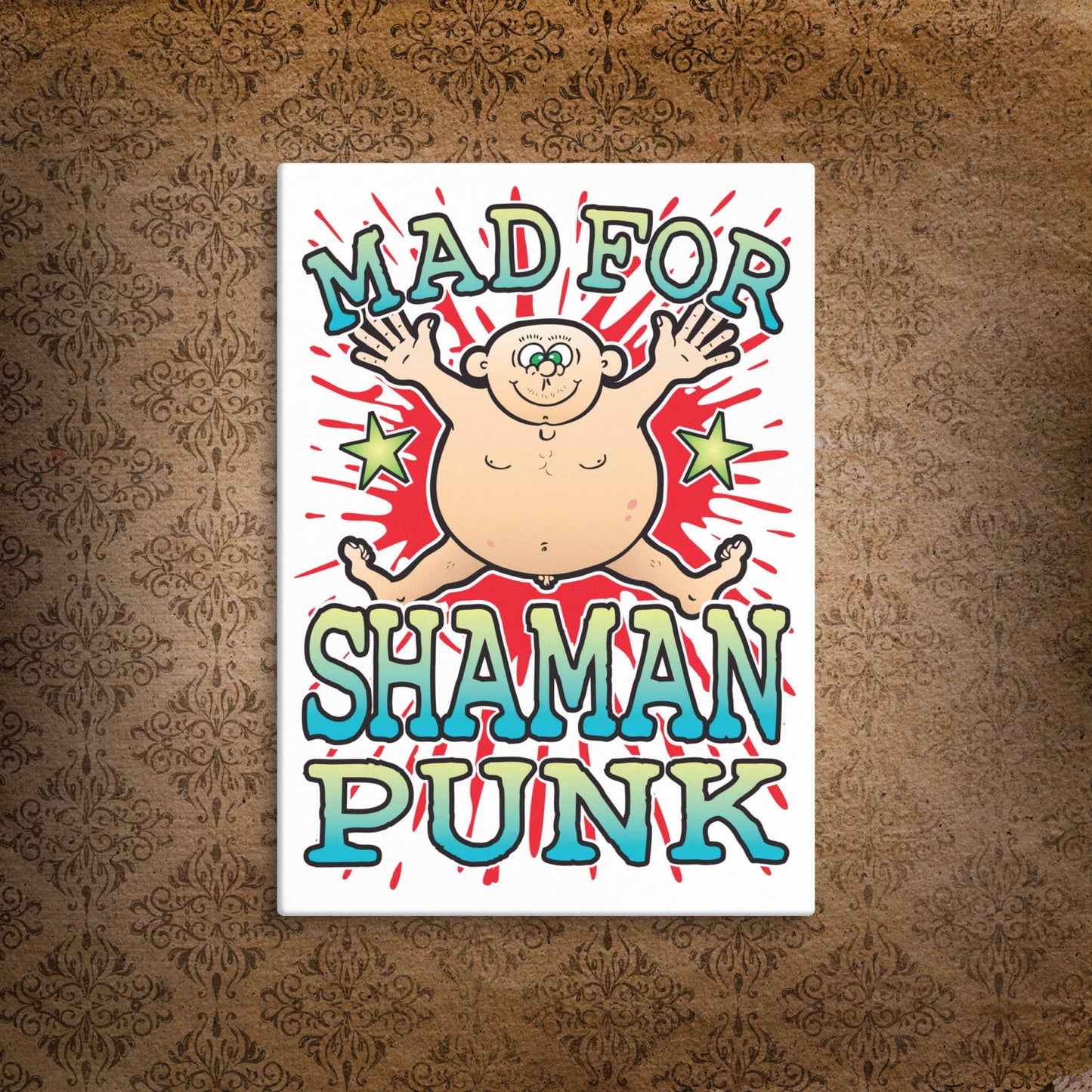 Shaman Punk Canvas Print 30x40cm