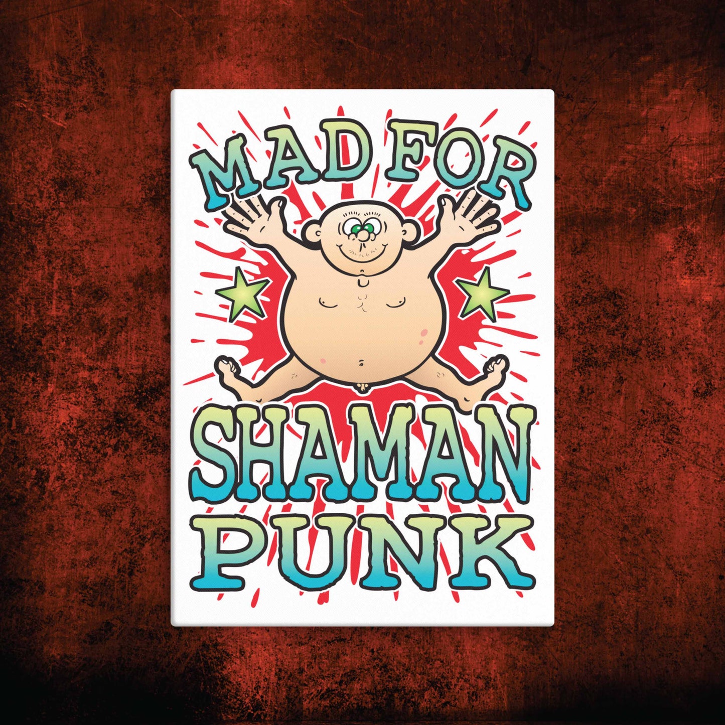 Shaman Punk Canvas Print 30x40cm