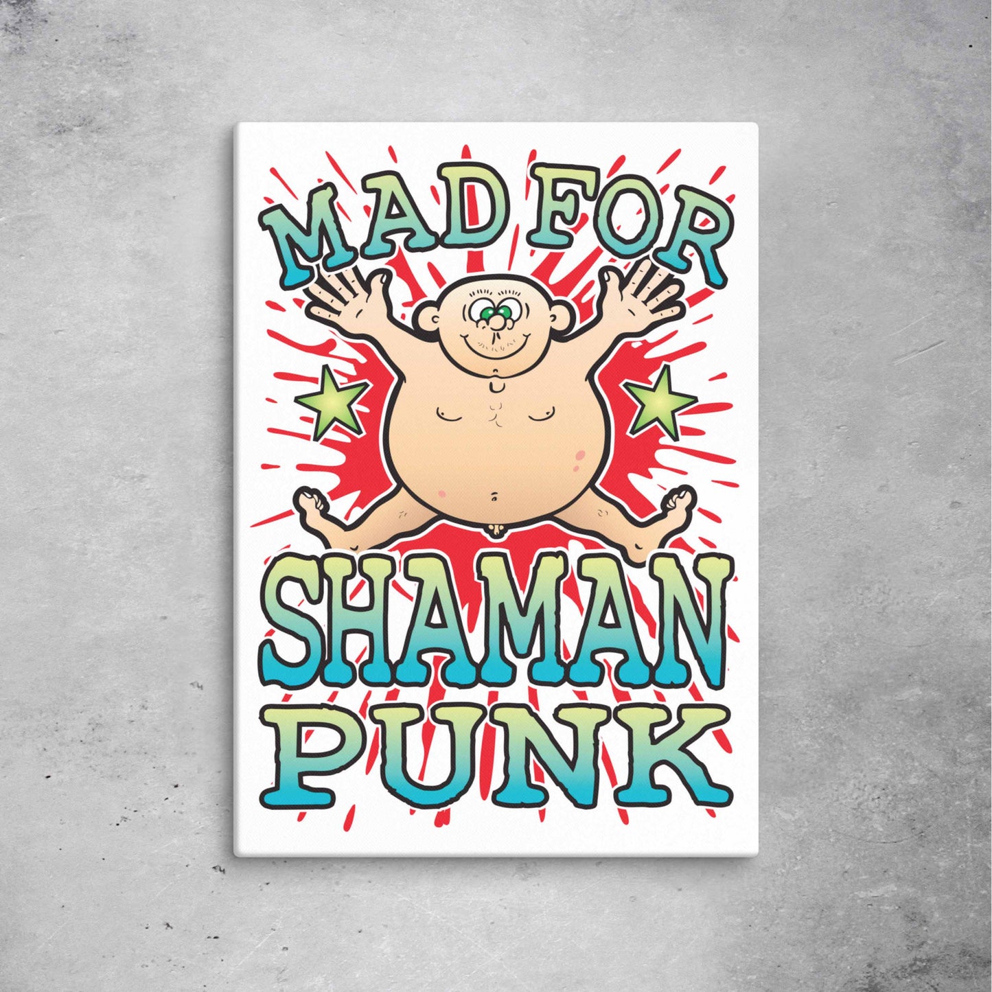 Shaman Punk Canvas Print 51x71cm