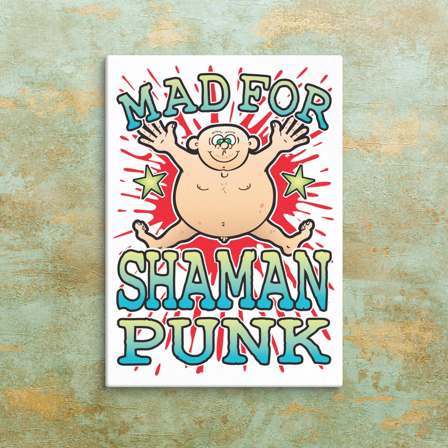 Shaman Punk Canvas Print 30x40cm