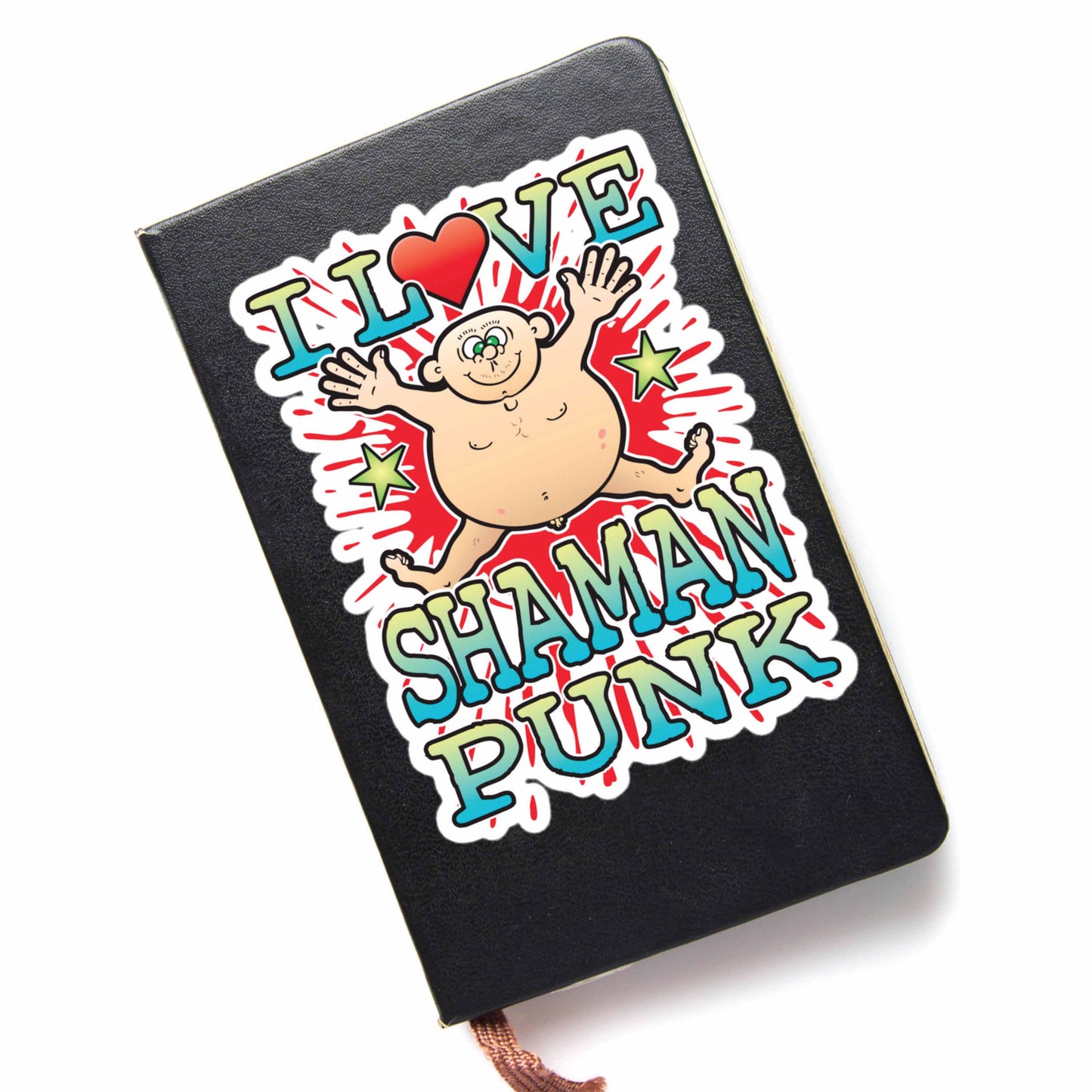 Shaman Punk Vinyl Kiss-Cut Sticker / 14 x 10cm