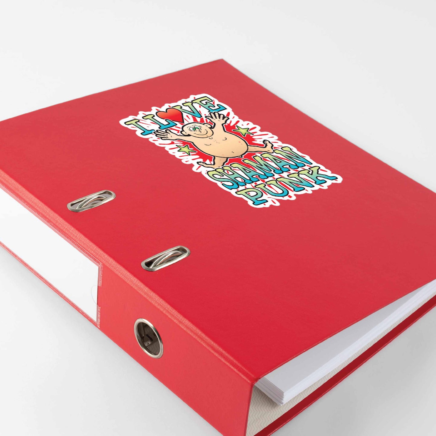 Shaman Punk Vinyl Kiss-Cut Sticker / 14 x 10cm