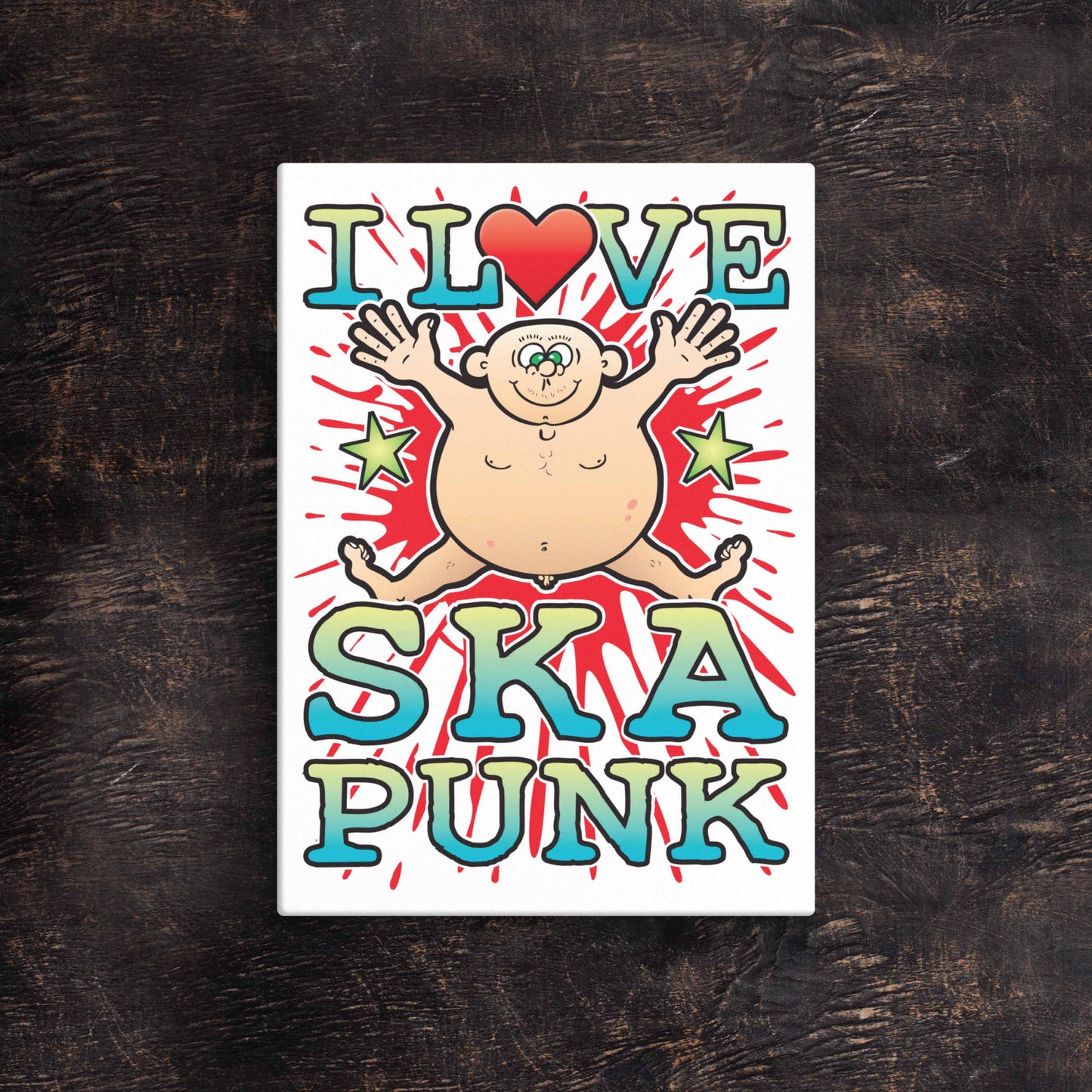 Ska Punk 51x71cm Canvas Print