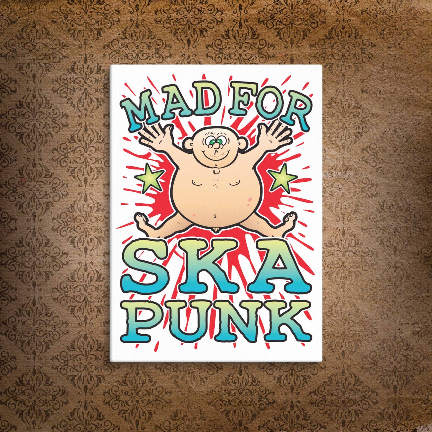 Ska Punk Canvas Print 51x71cm