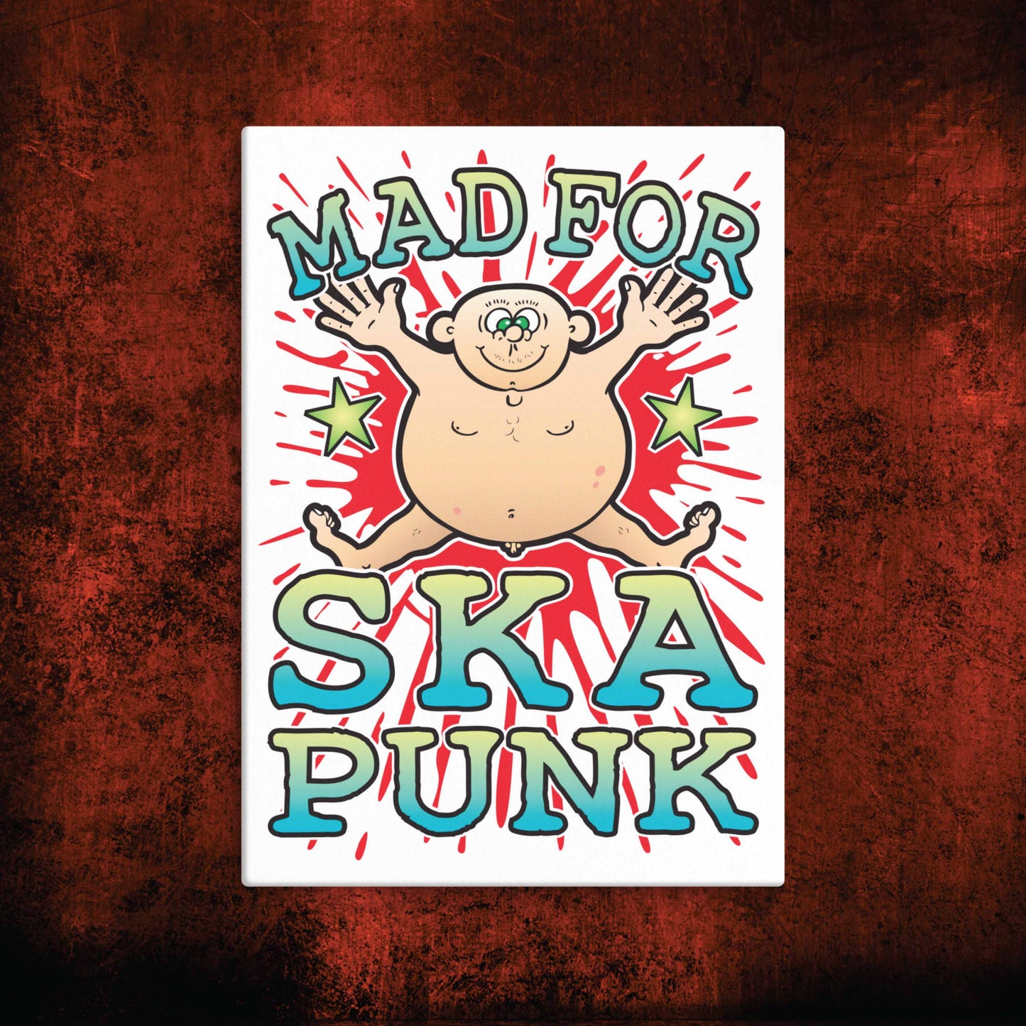 Ska Punk Canvas Print 30x40cm