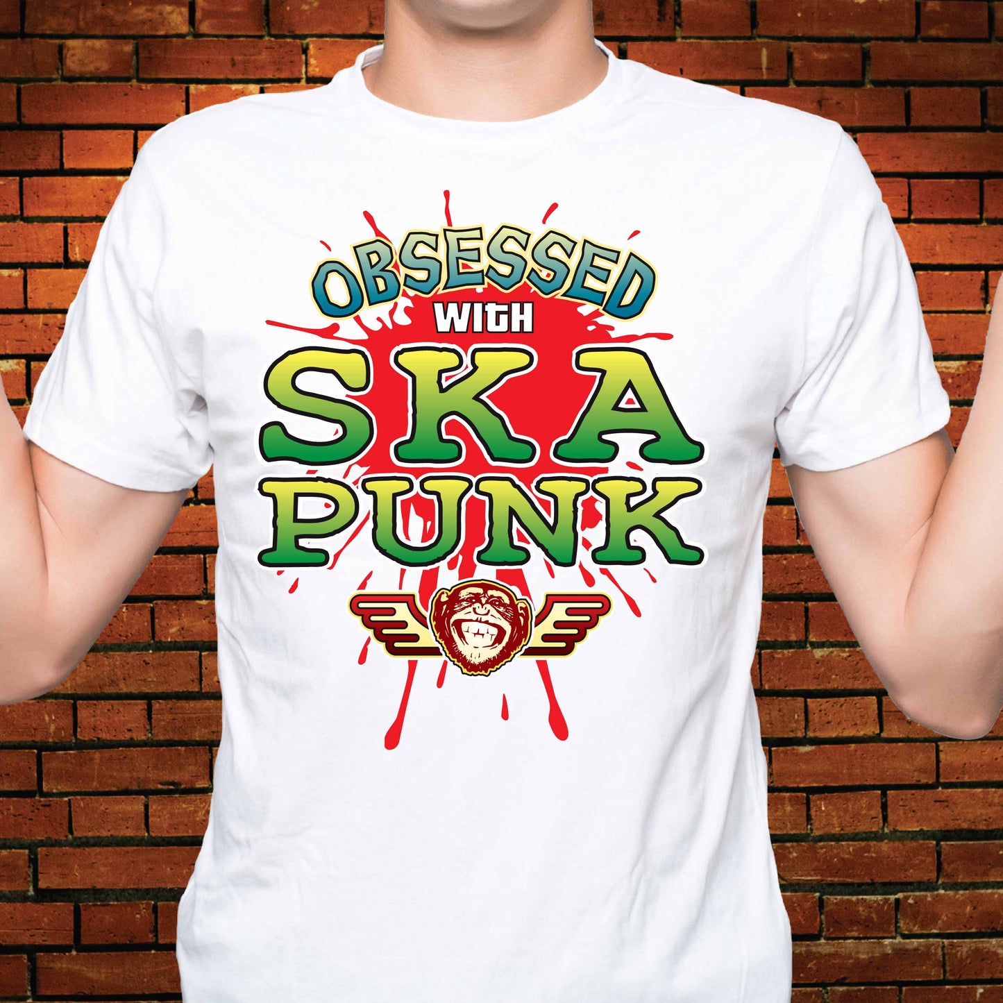 Ska Punk Obsessed Cotton T-Shirt