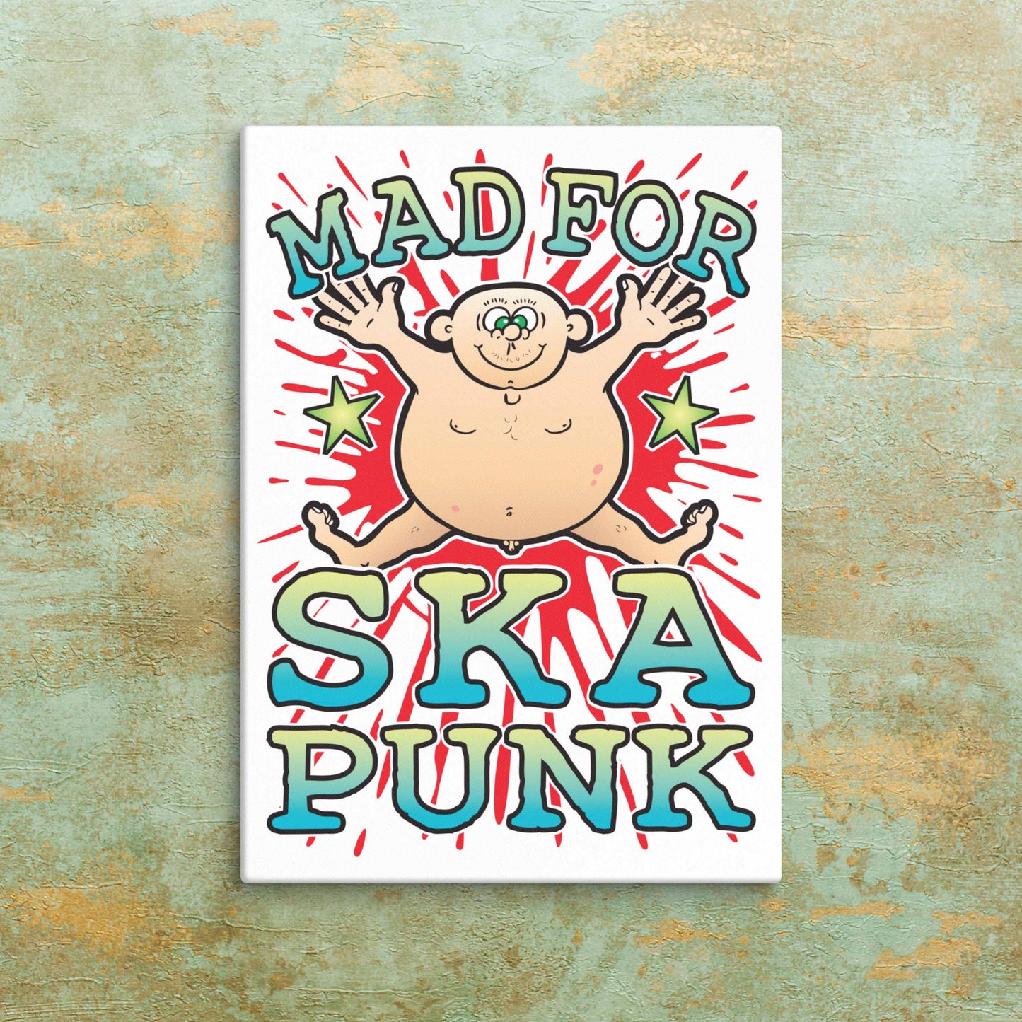 Ska Punk Canvas Print 51x71cm