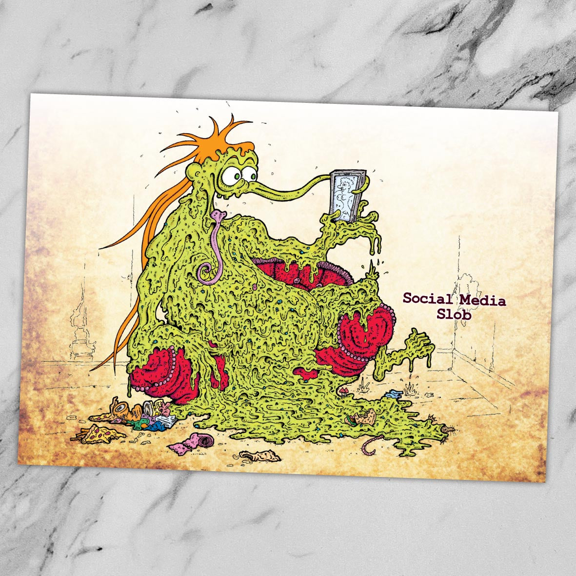 Social Media Art Print