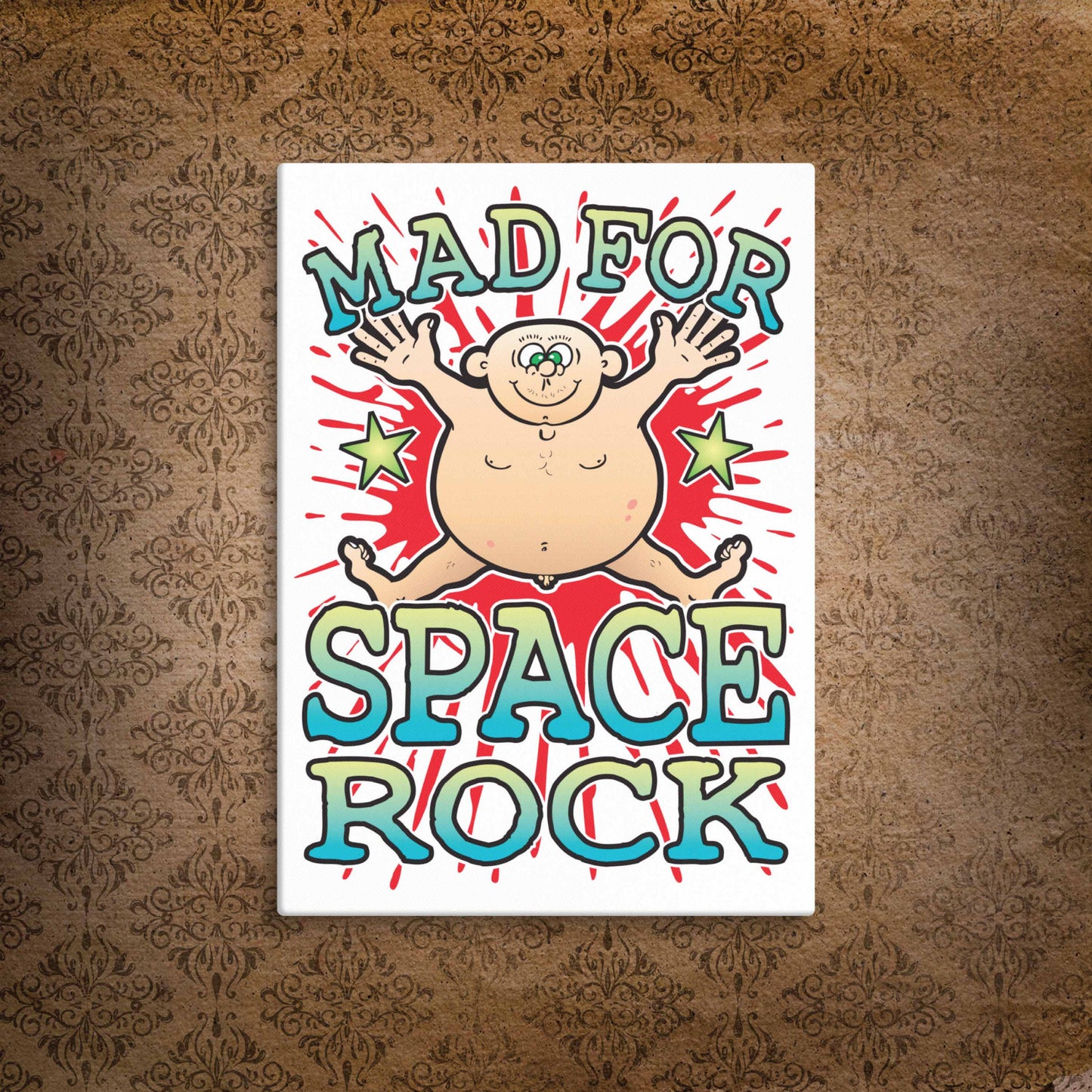 Space Rock Canvas Print 51x71cm