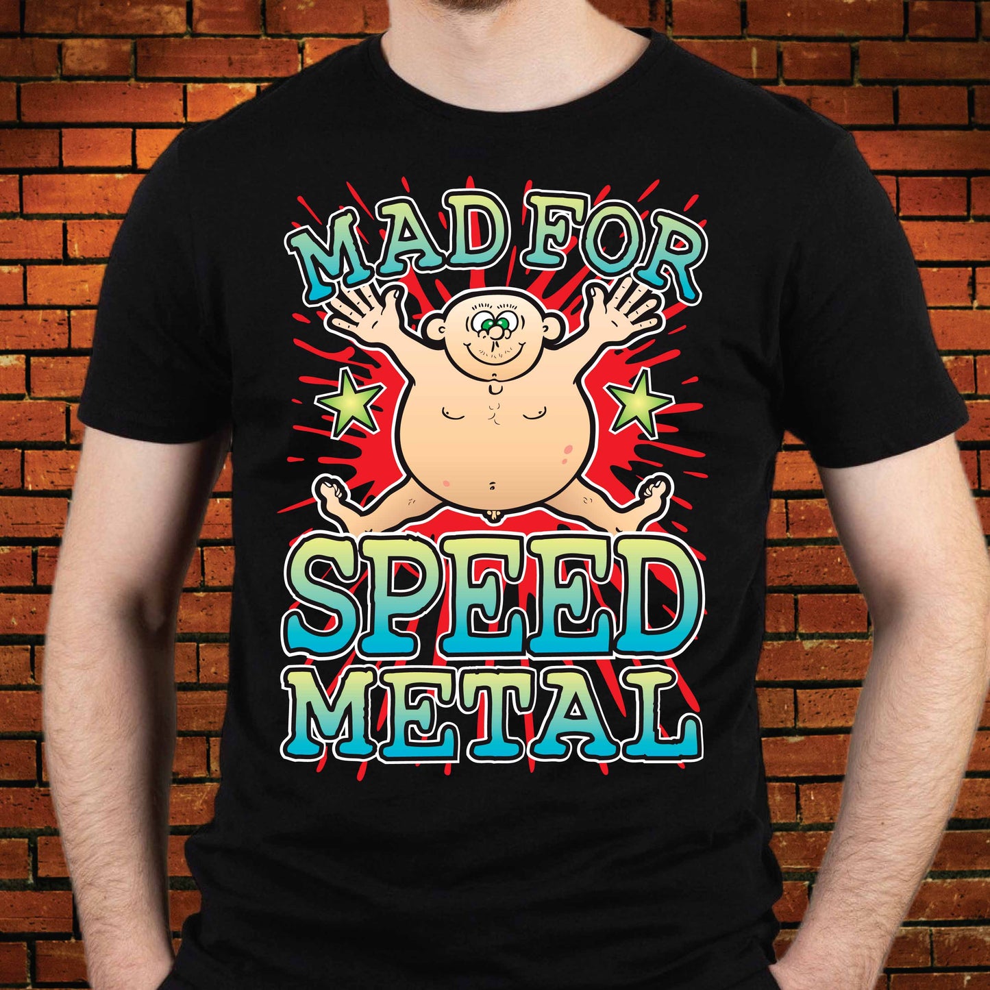 Speed Metal Cotton T-Shirt