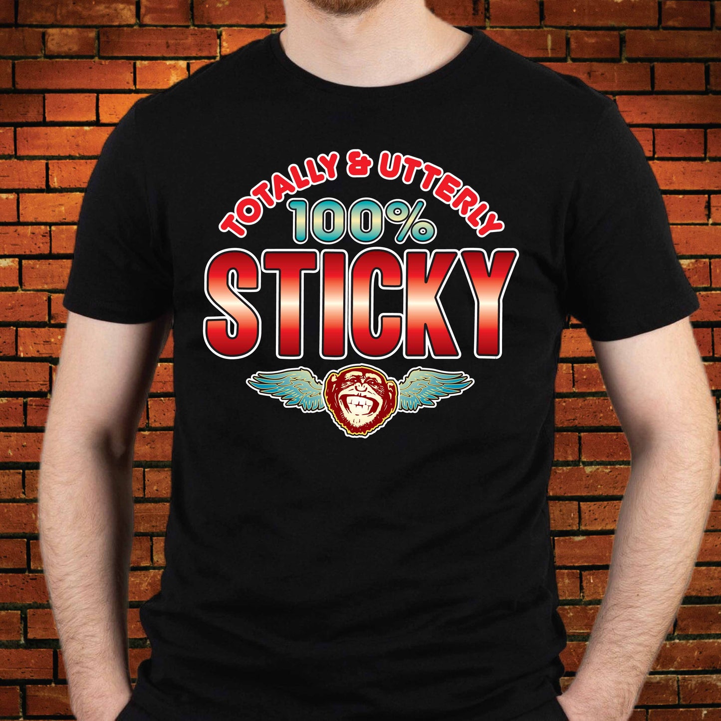 Sticky 100% Sugar Tag Cotton T-Shirt