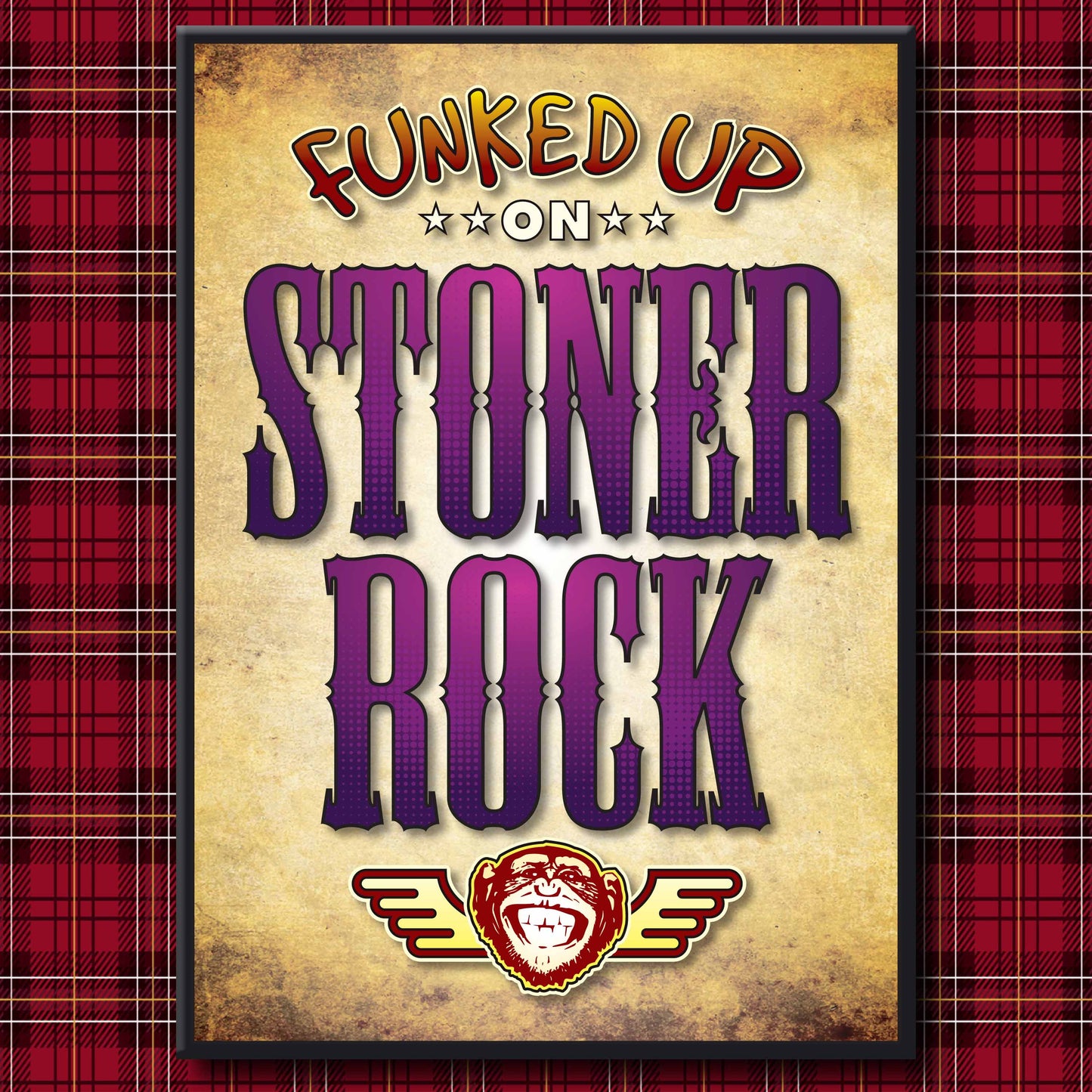 Stoner Rock Art Print / Poster / Birthday Card / Greetings Card