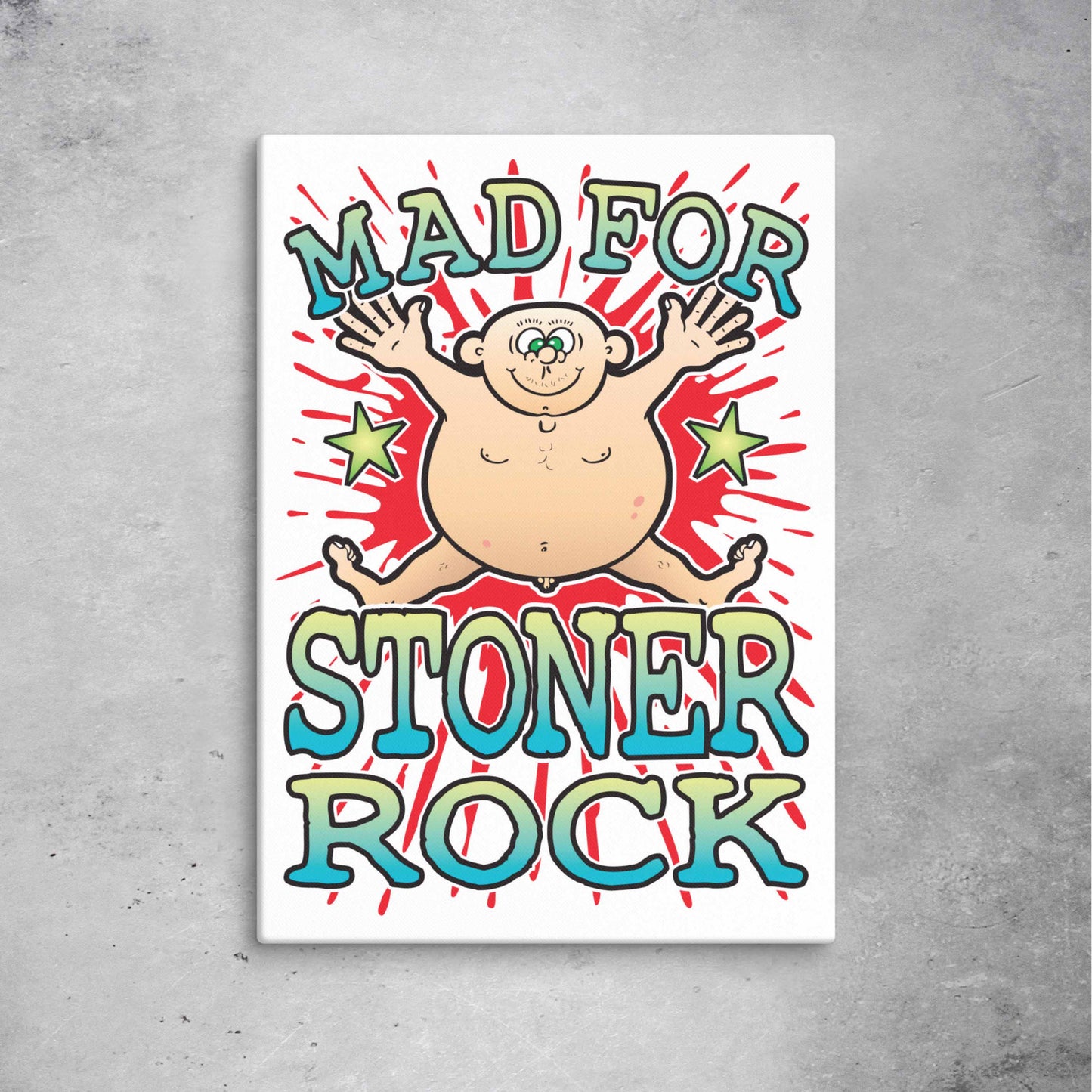 Stoner Rock Canvas Print 51x71cm
