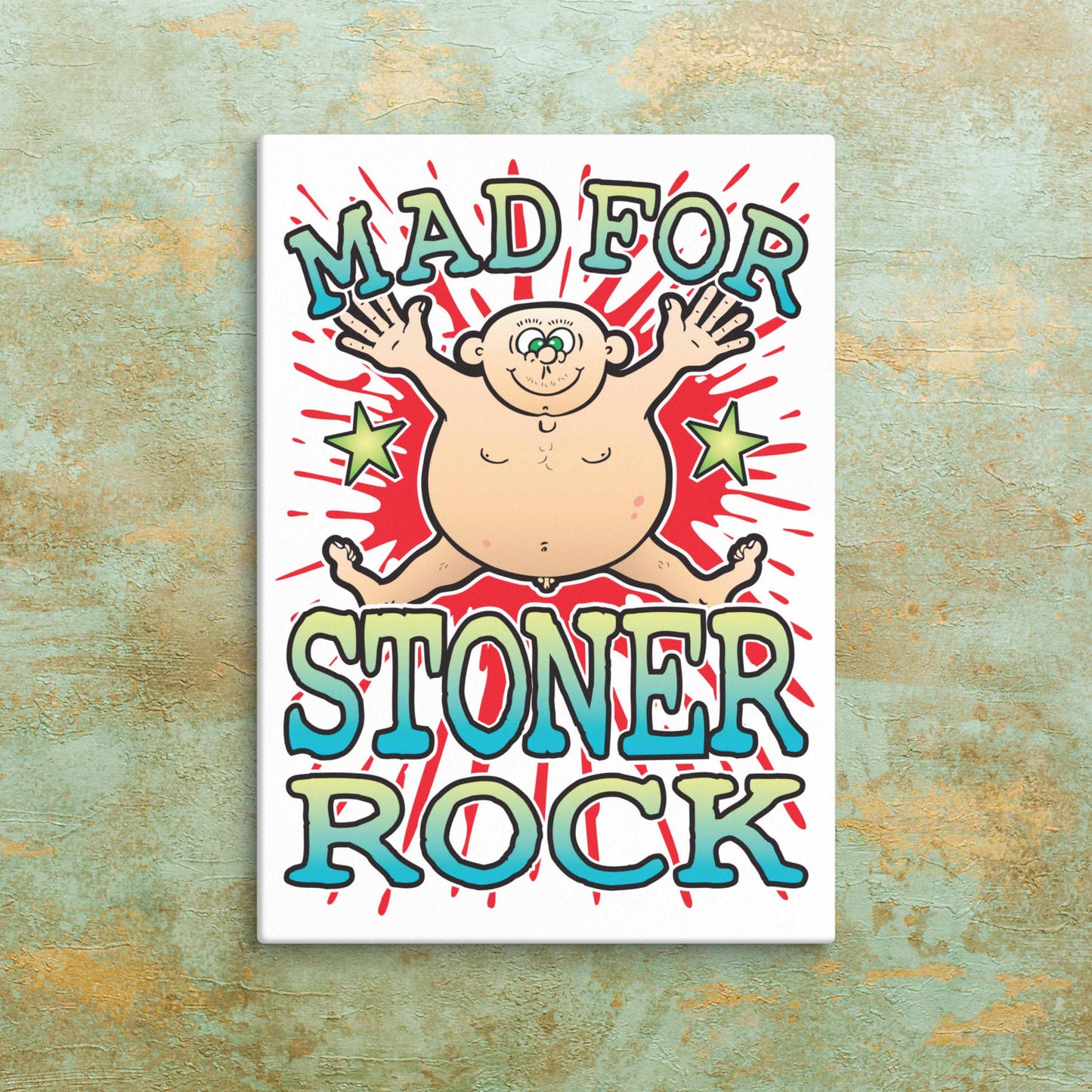 Stoner Rock Canvas Print 51x71cm
