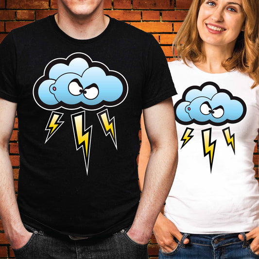 Stormy Temper Funny Cotton T-Shirt