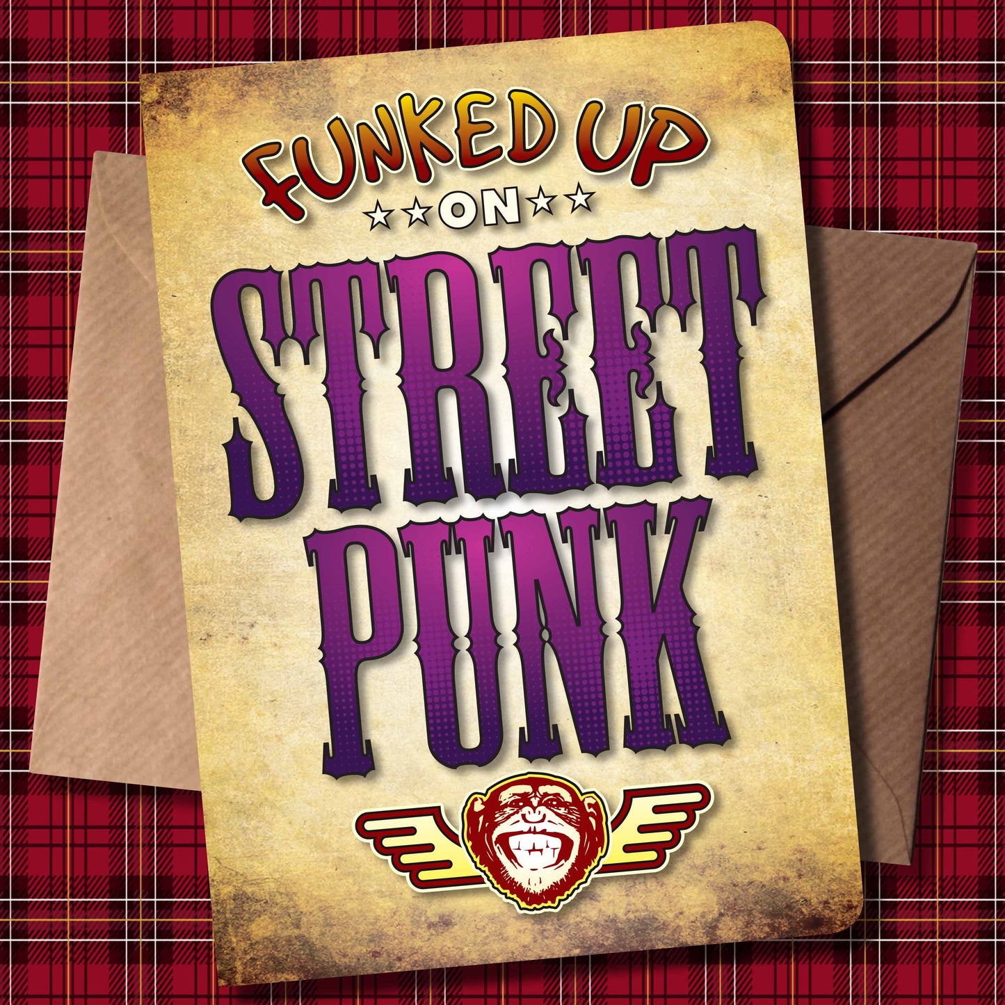 Street Punk Art Print / Poster / Birthday Card / Greetings Card
