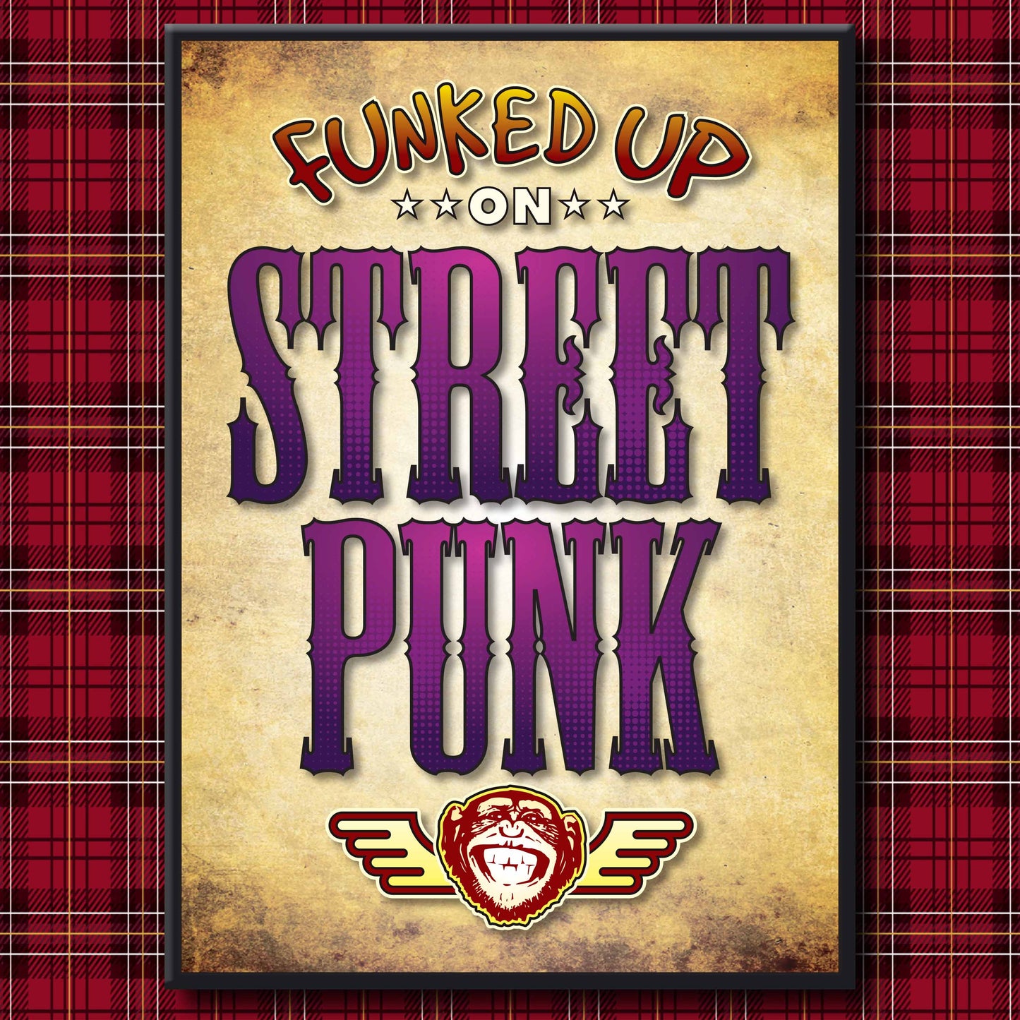 Street Punk Art Print / Poster / Birthday Card / Greetings Card