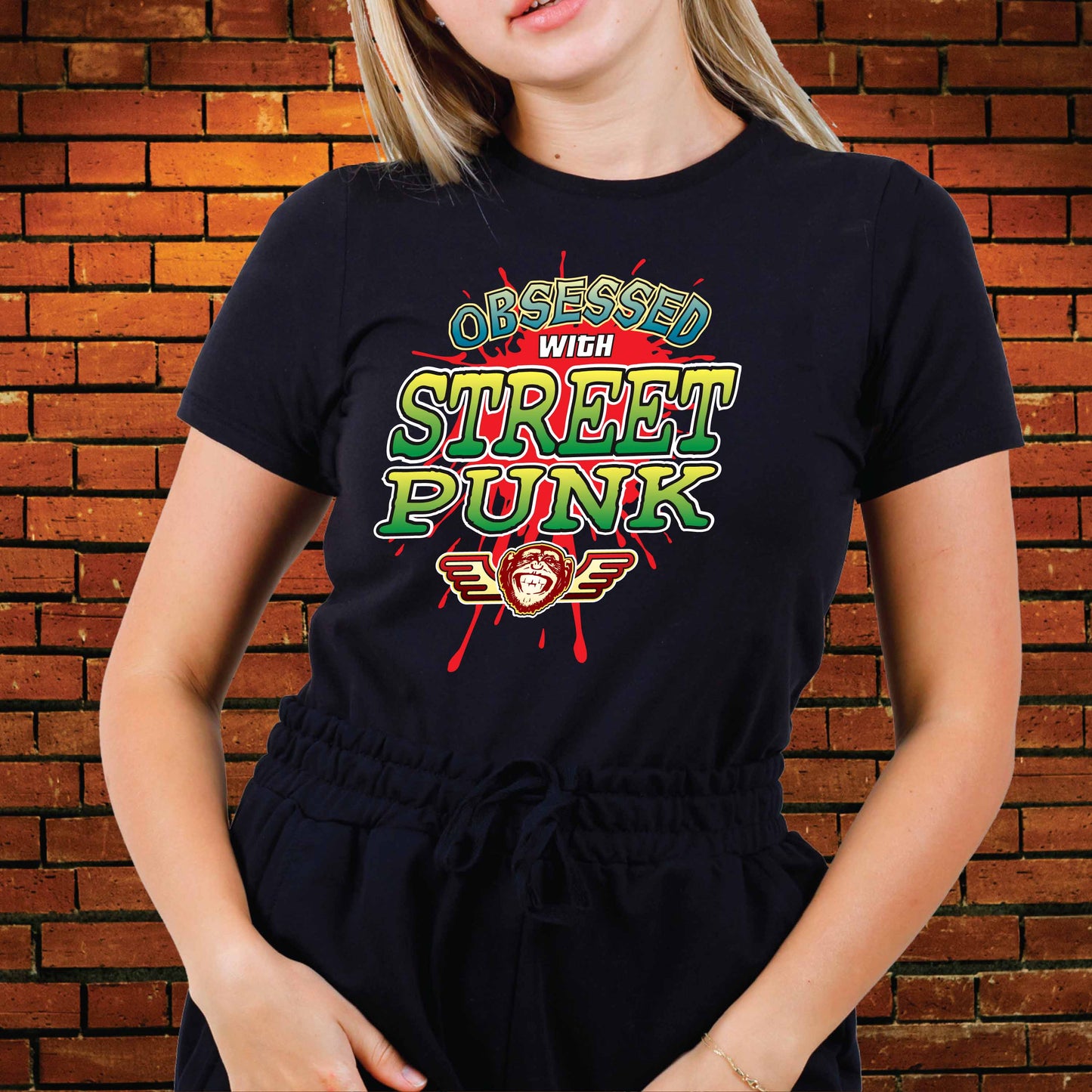 Street Punk Obsessed Cotton T-Shirt
