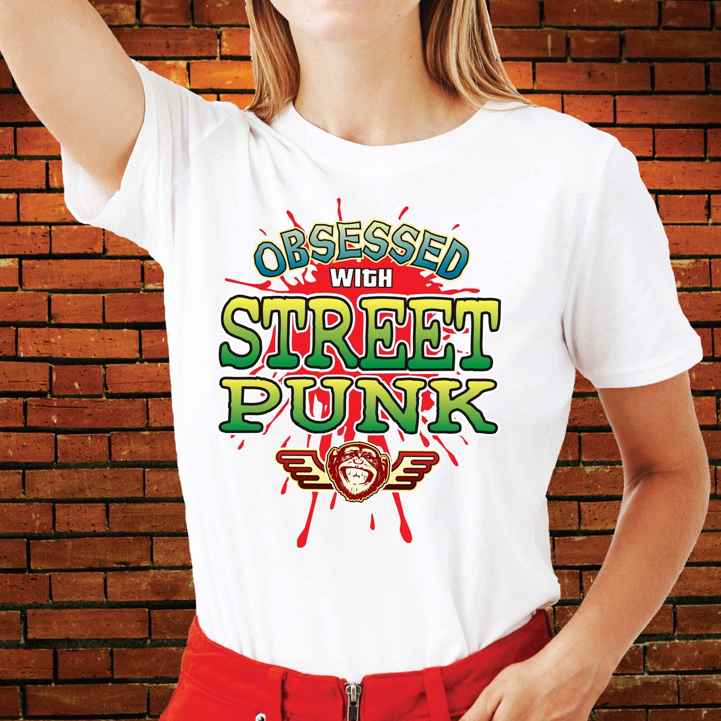 Street Punk Obsessed Cotton T-Shirt