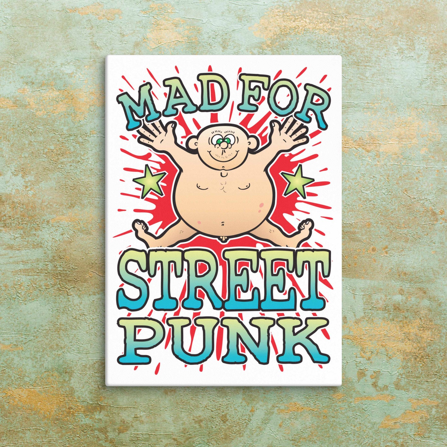 Street Punk Canvas Print 51x71cm