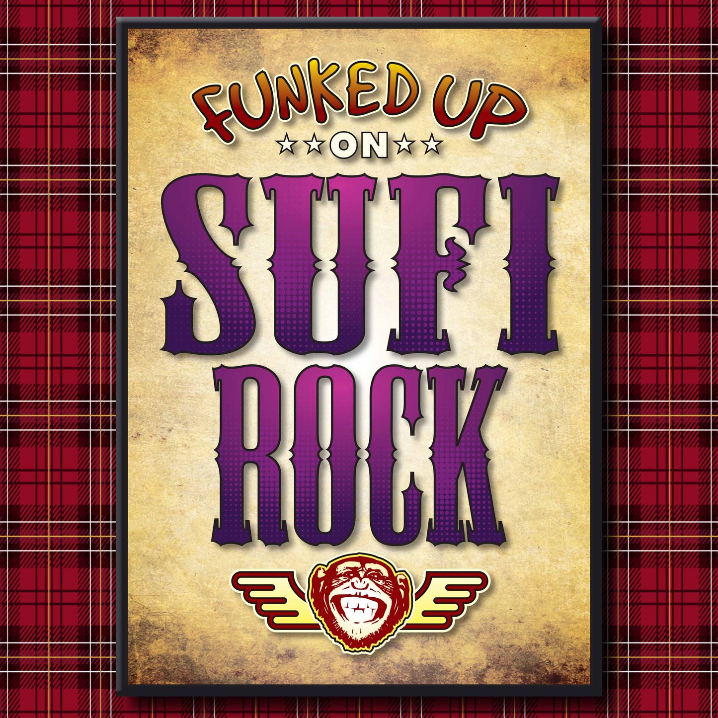 Sufi Rock Art Print / Poster / Birthday Card / Greetings Card