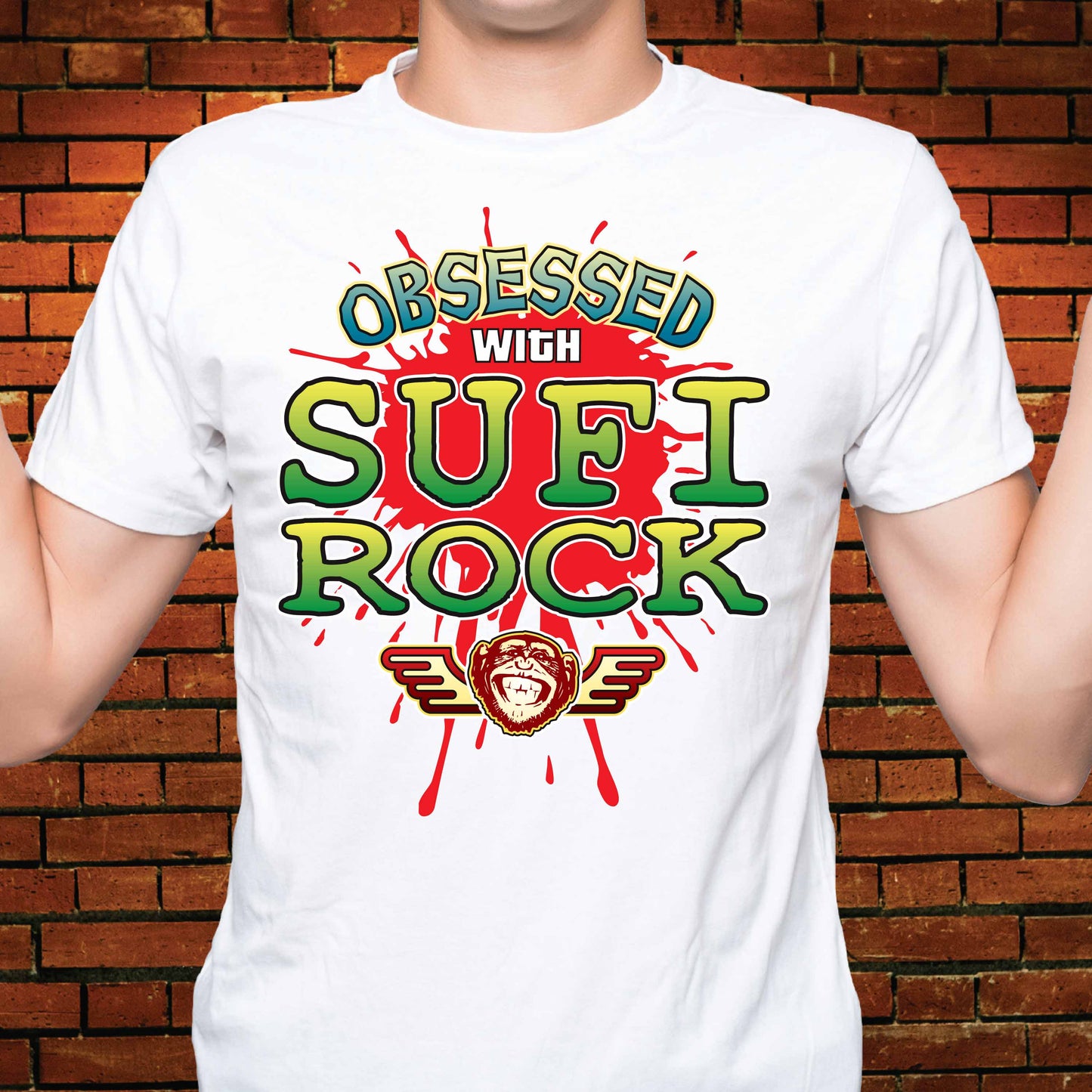 Sufi Rock Obsessed Cotton T-Shirt