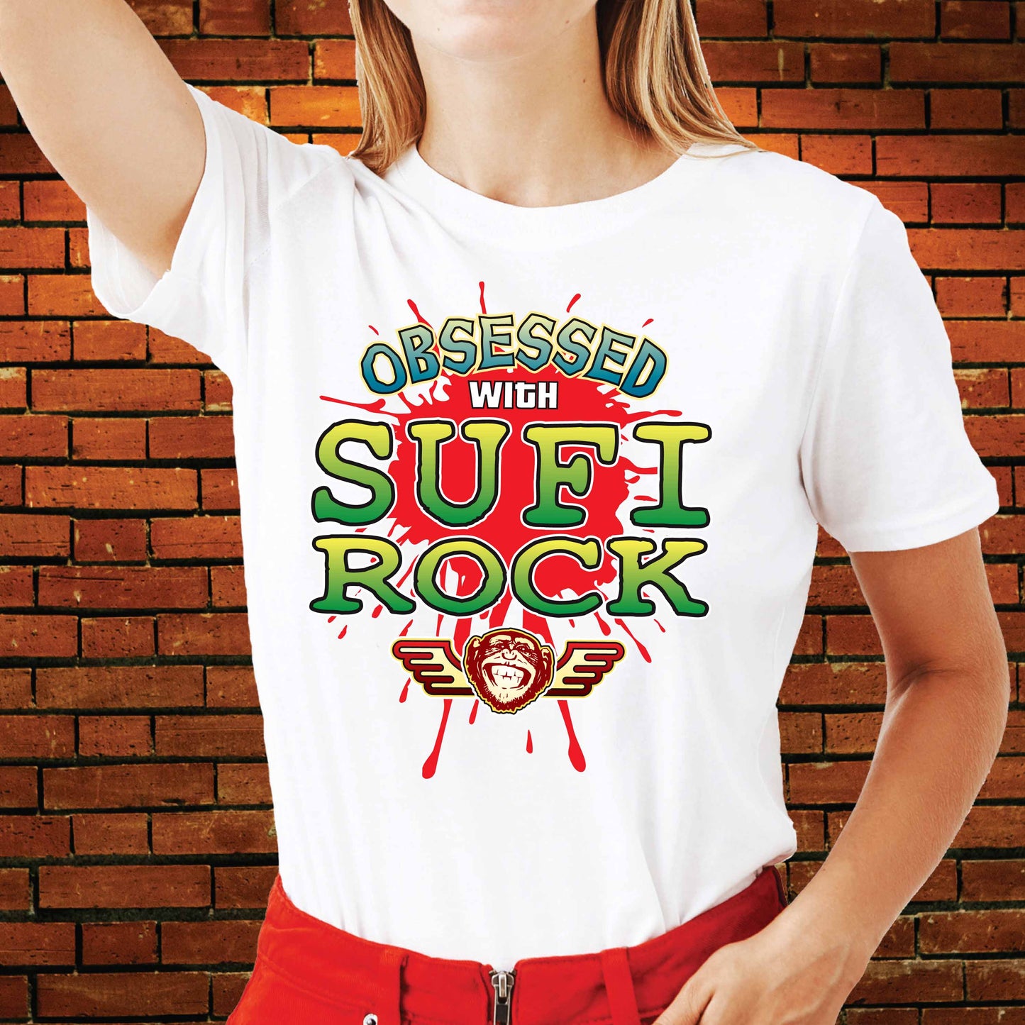 Sufi Rock Obsessed Cotton T-Shirt