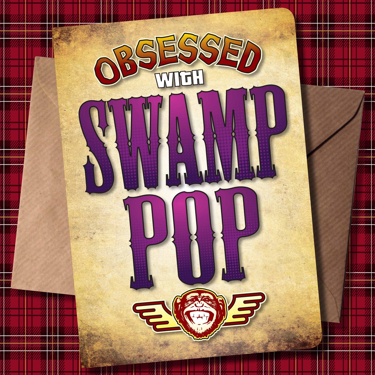 Swamp Pop - Obsessed Art Poster + Birthday / Greetings Card
