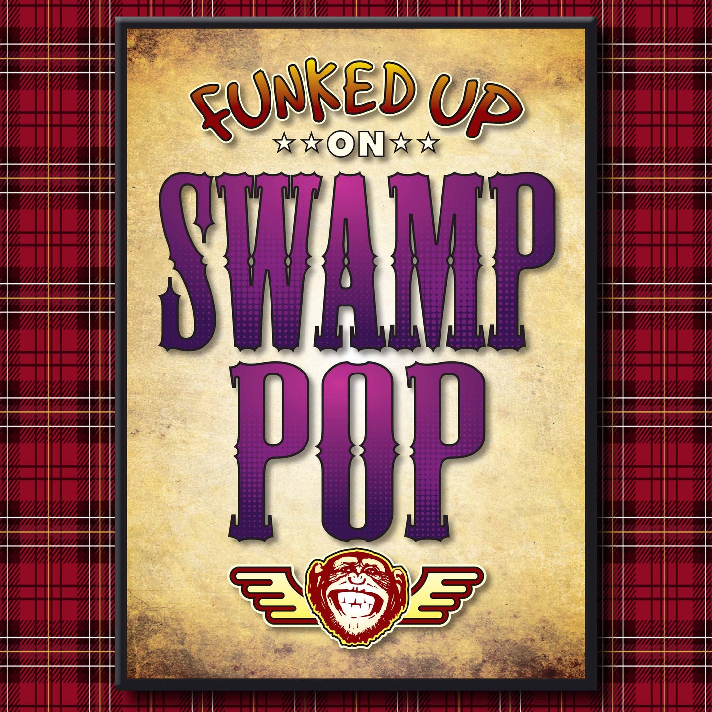 Swamp Pop Art Print / Poster / Birthday Card / Greetings Card