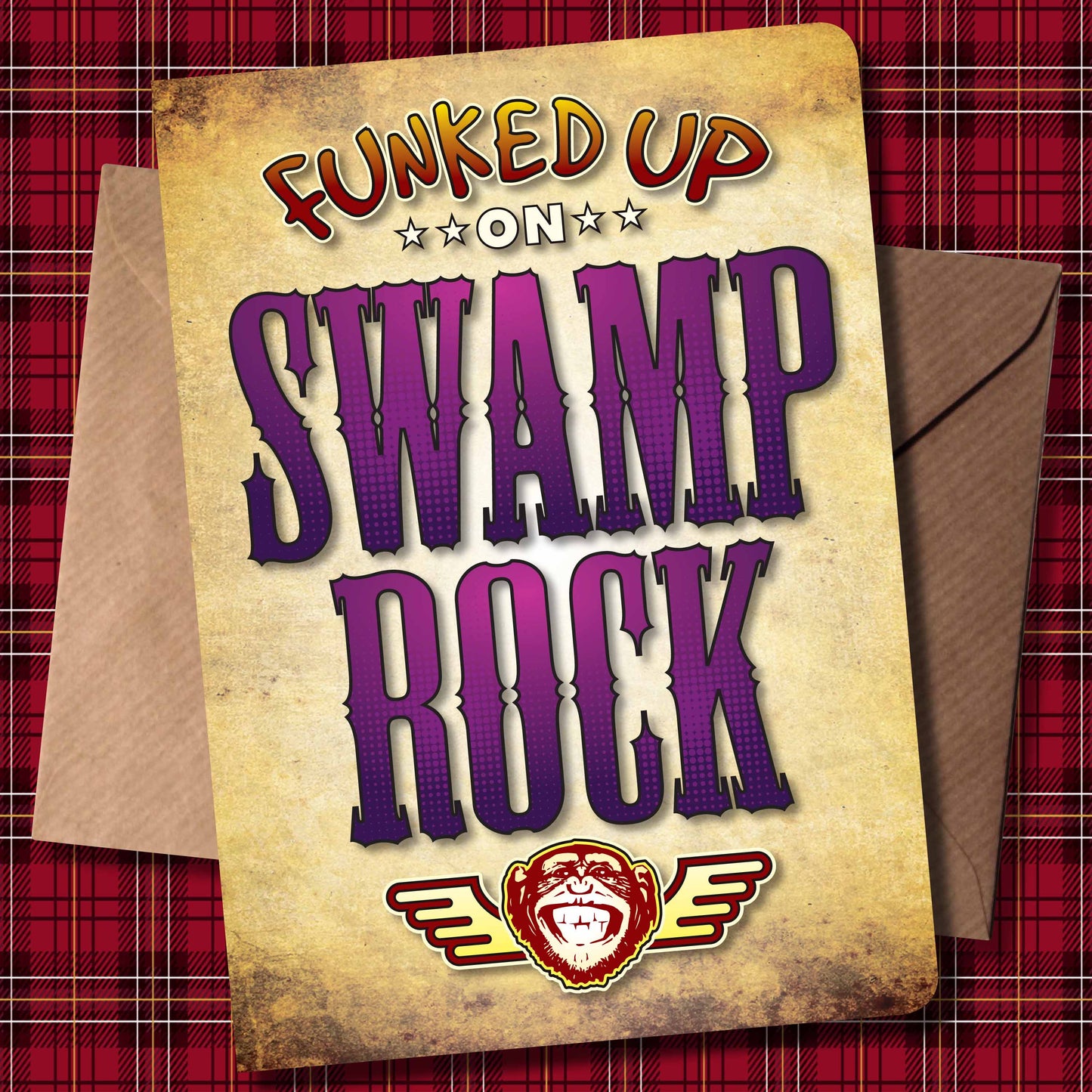 Swamp Rock Art Print / Poster / Birthday Card / Greetings Card