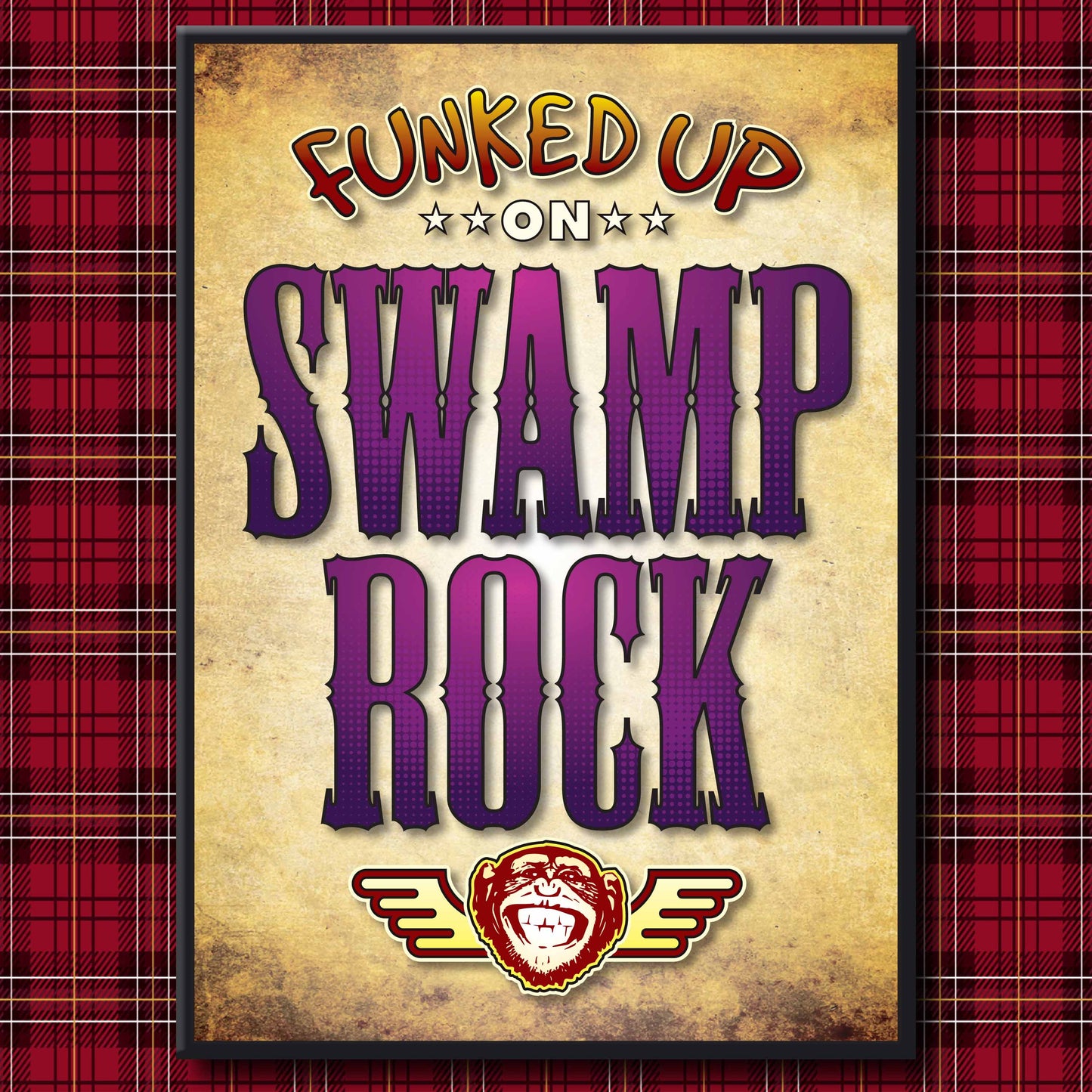 Swamp Rock Art Print / Poster / Birthday Card / Greetings Card