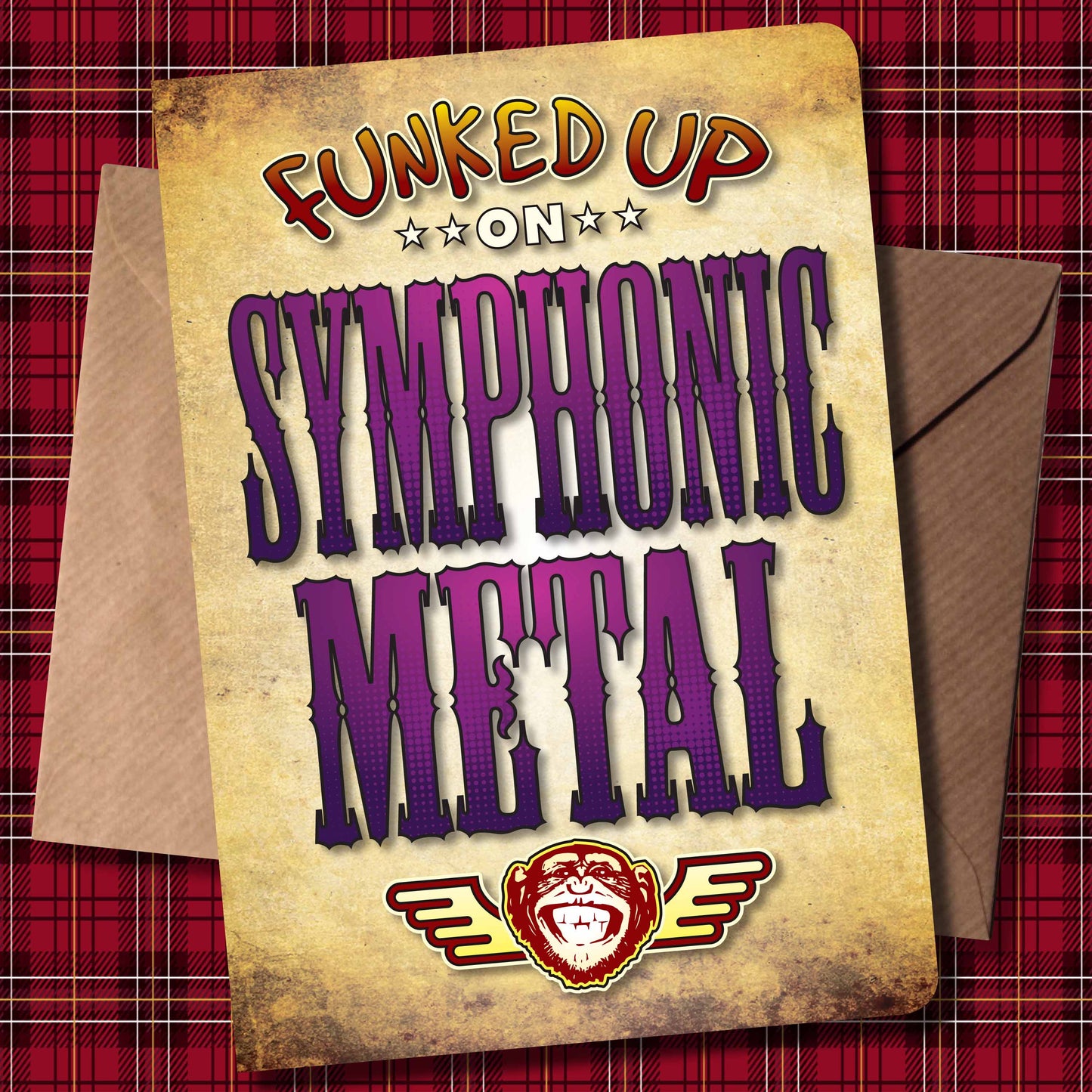 Symphonic Metal Art Print / Poster / Birthday Card / Greetings Card