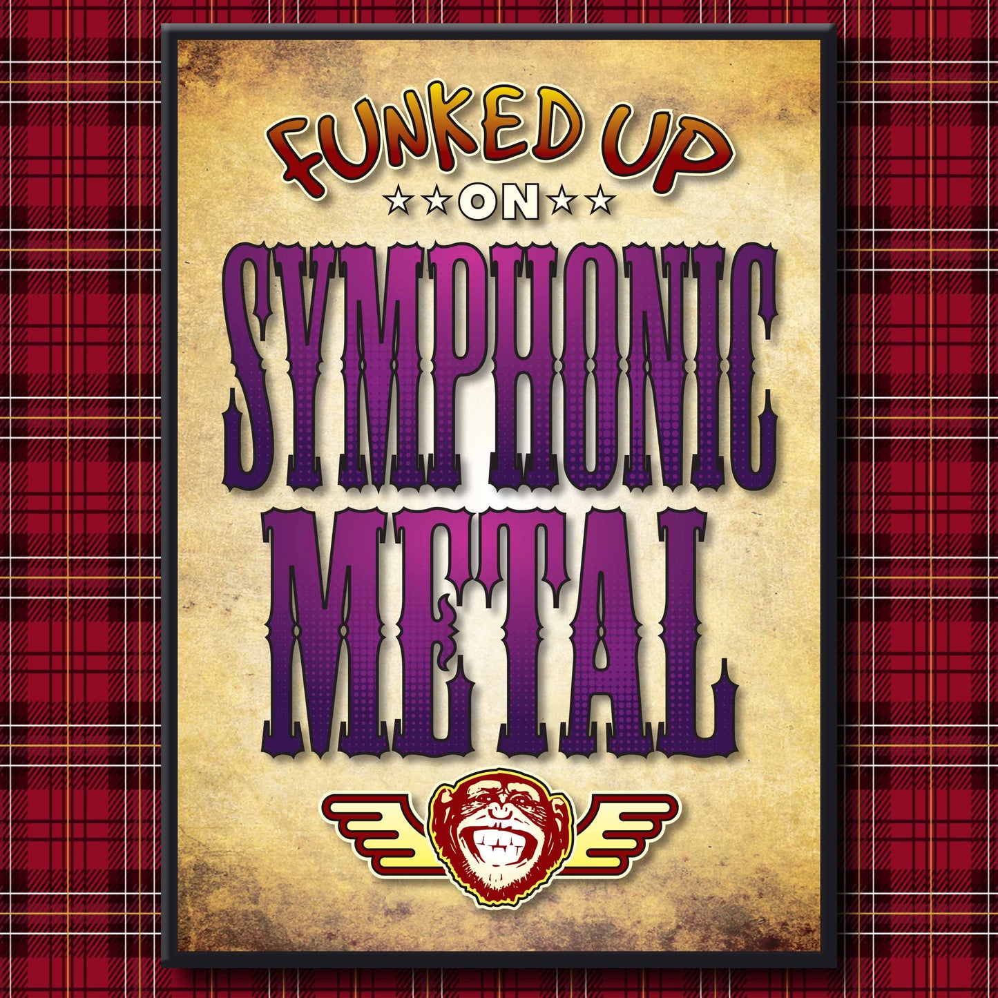 Symphonic Metal Art Print / Poster / Birthday Card / Greetings Card