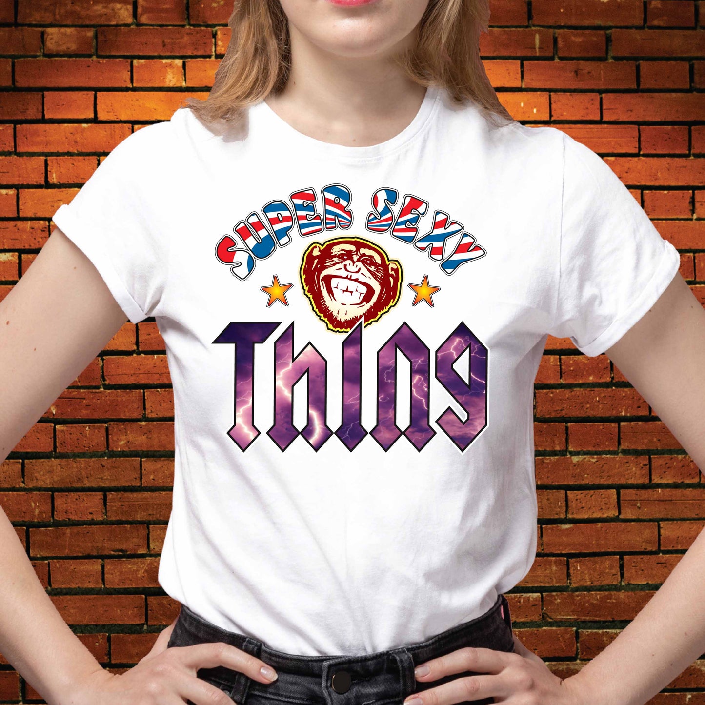 Sexy Thing Funny Slogan Cotton T-Shirt