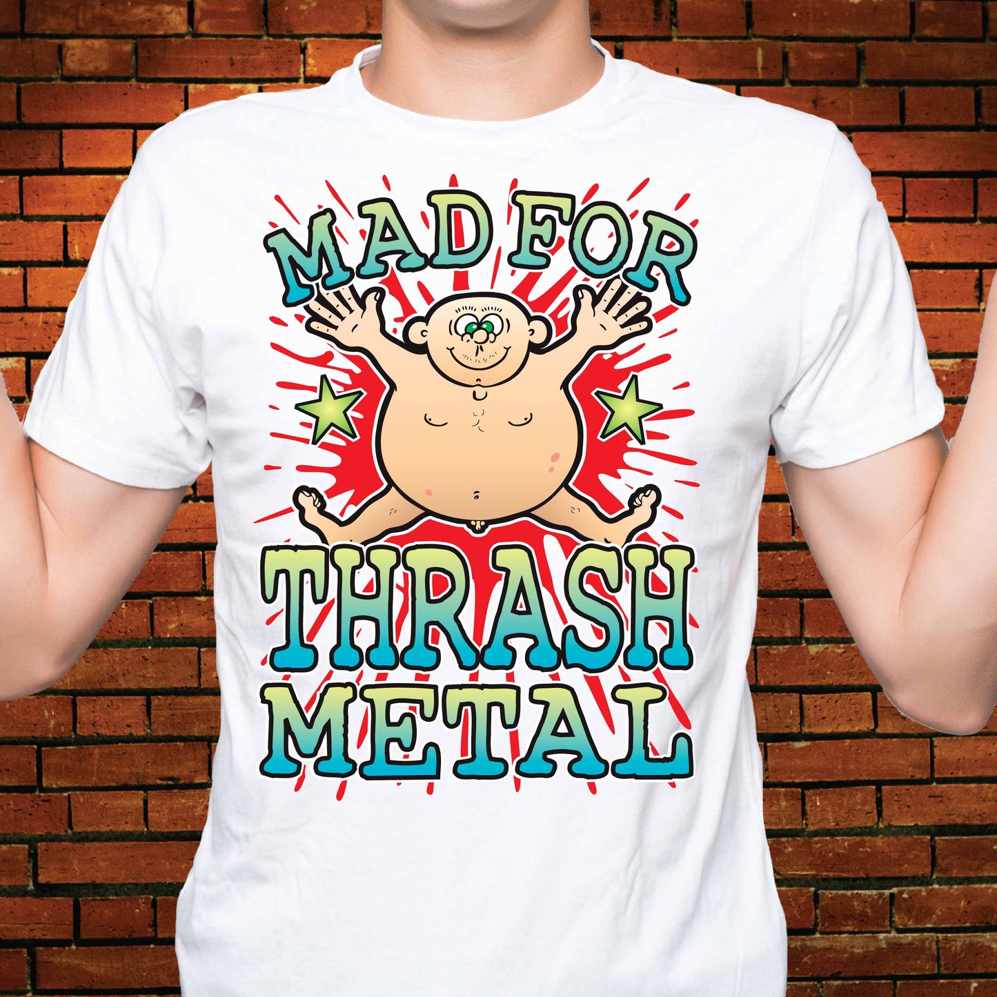 Thrash Metal Cotton T-Shirt