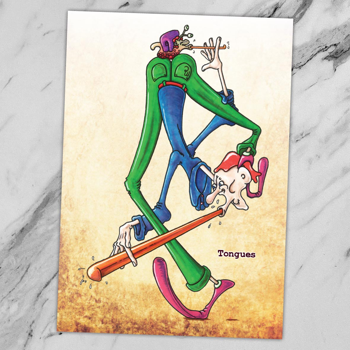 Tongues Art Print
