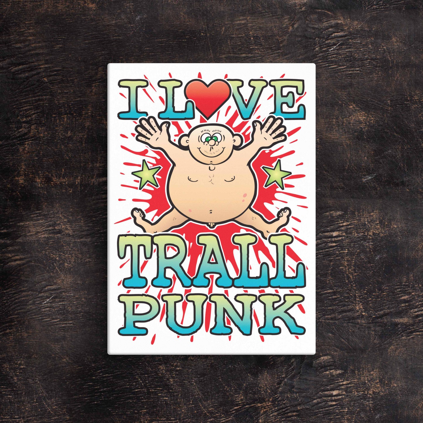 Trallpunk 51x71cm Canvas Print
