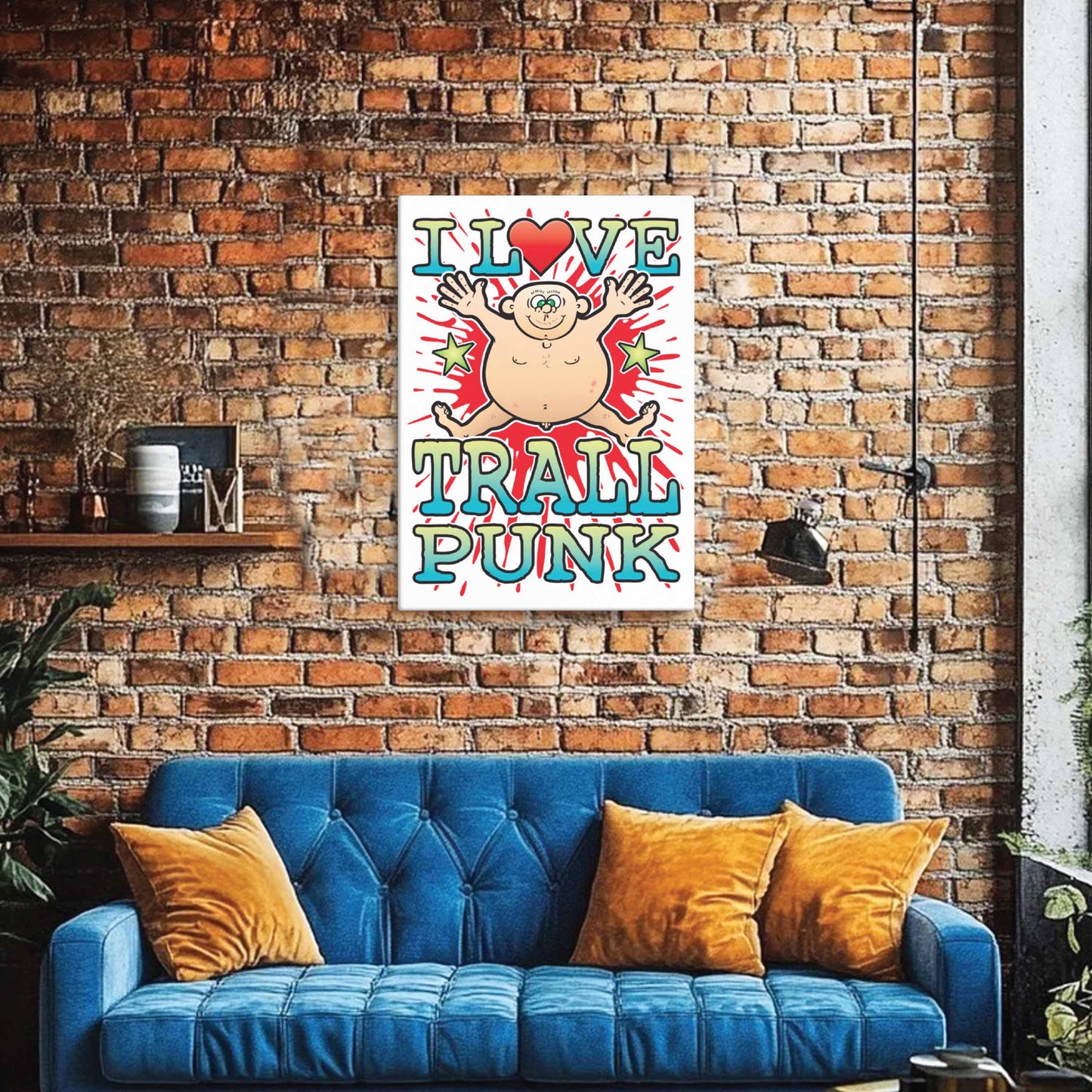 Trallpunk 51x71cm Canvas Print