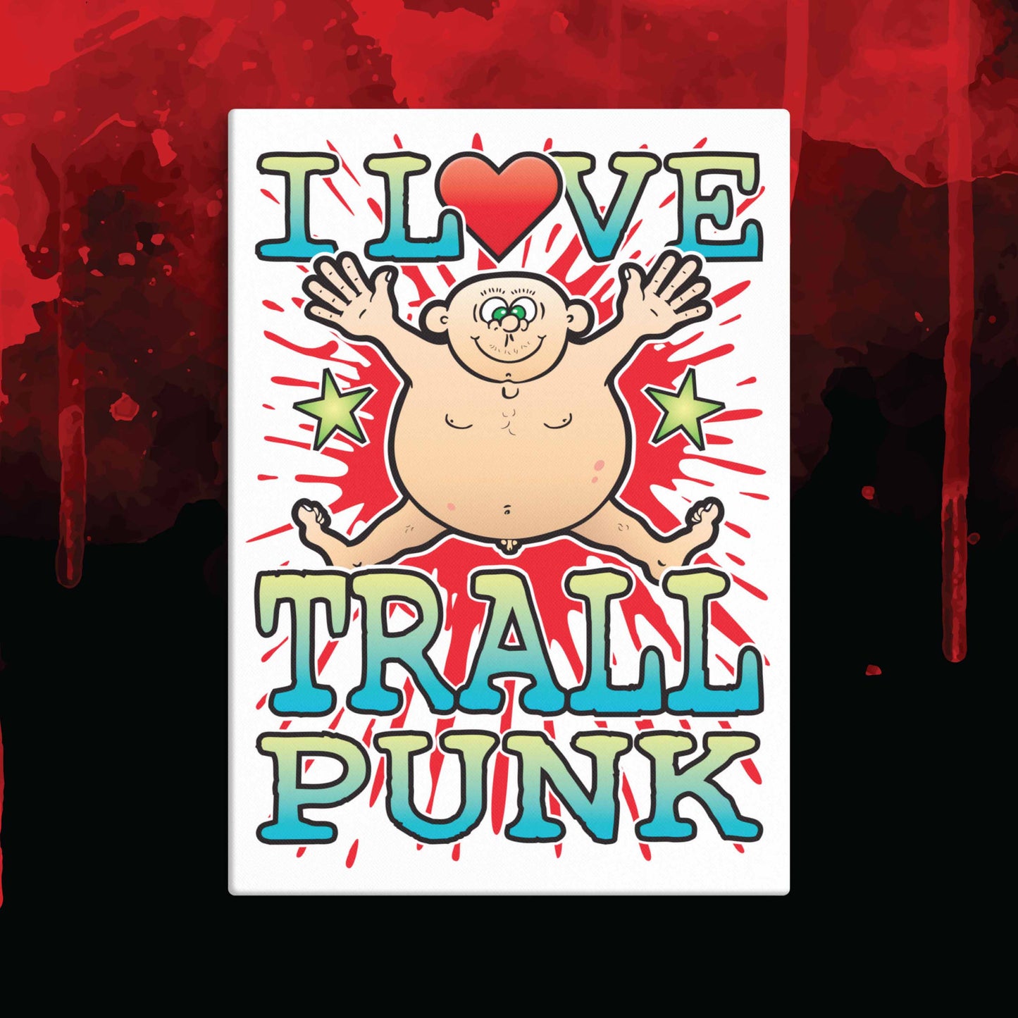 Trallpunk 51x71cm Canvas Print