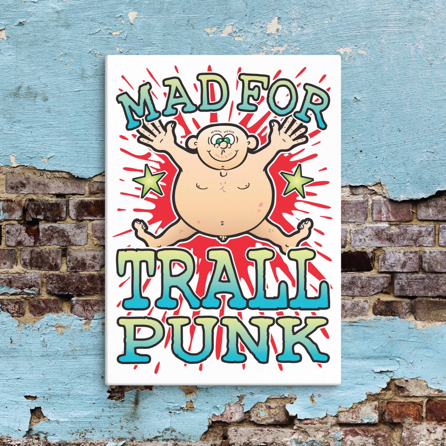 Trallpunk Canvas Print 30x40cm