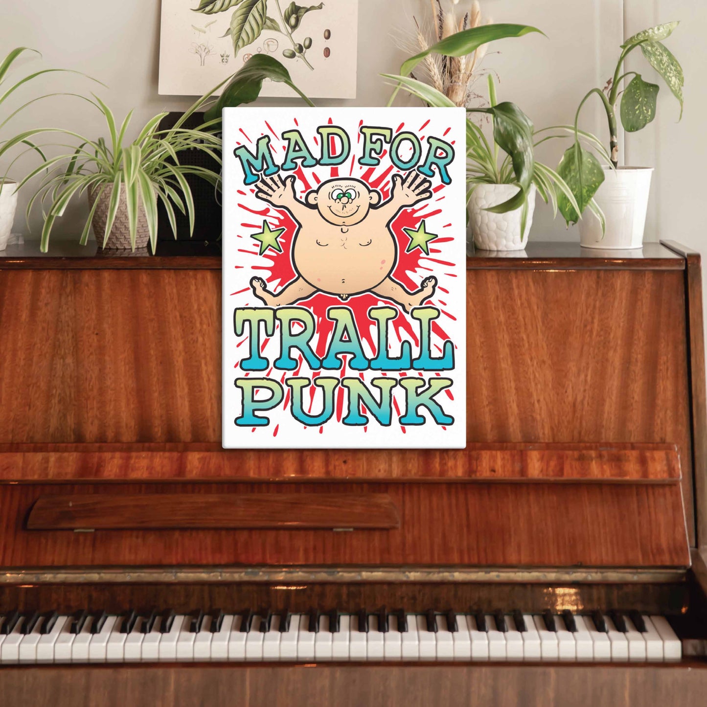 Trallpunk Canvas Print 30x40cm
