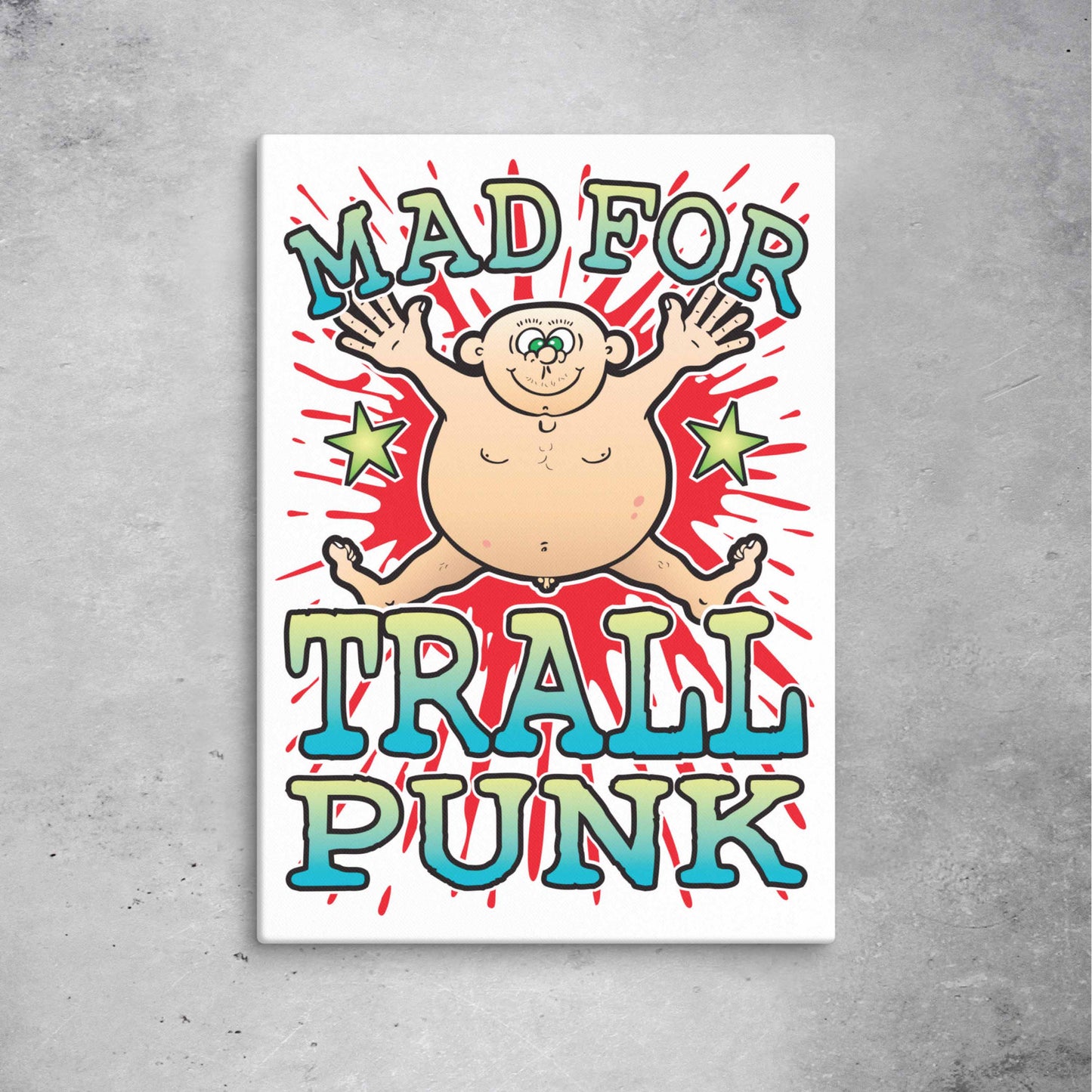Trallpunk Canvas Print 51x71cm