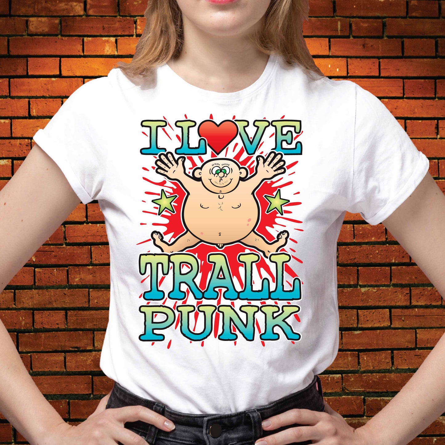 Trallpunk Cotton Love Music T-Shirt